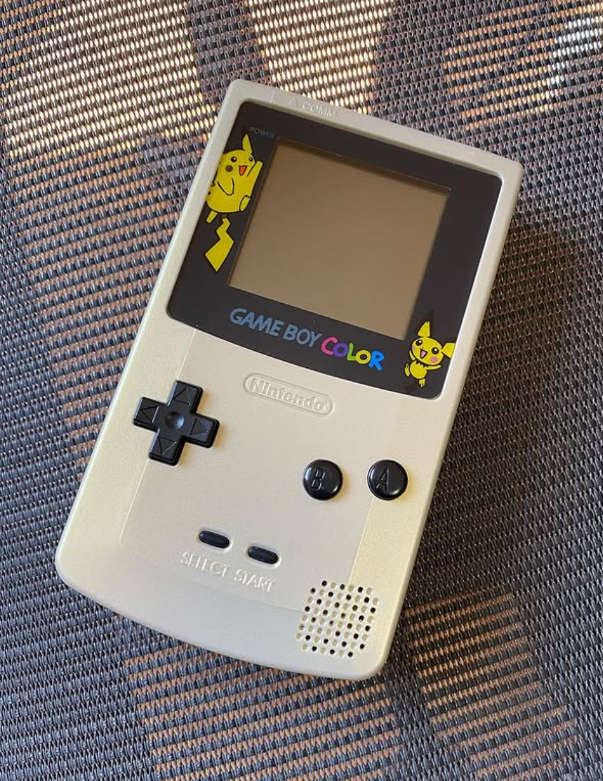 Nintendo Game Boy Color GBC System Console – Refurbished – USB-C Battery