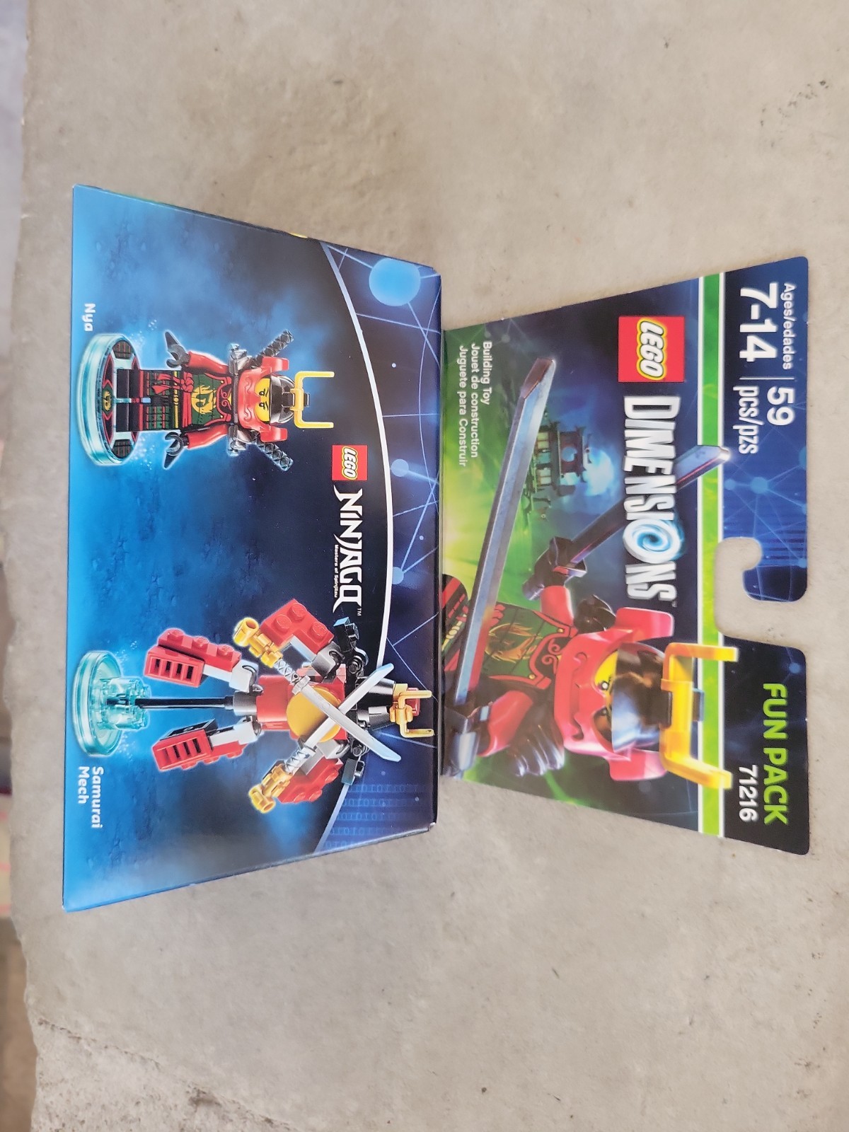 LEGO Dimensions Fun Pack 71216 Ninjago Nya with Samurai Mech 3-in-1 (2016)