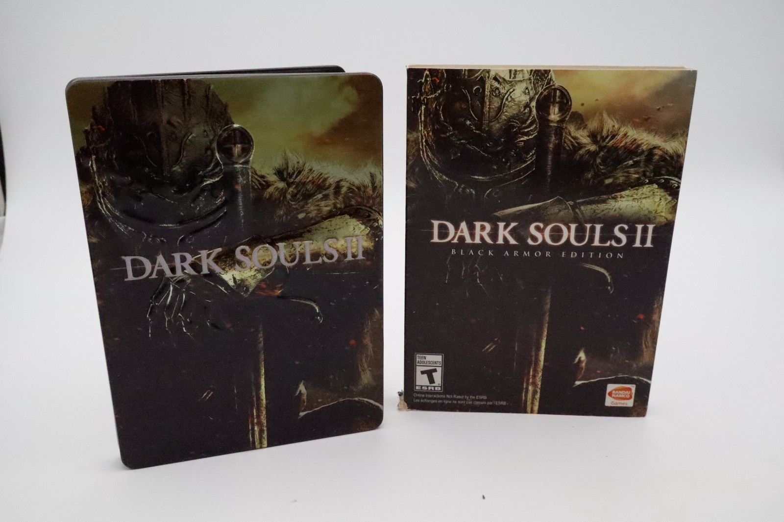 Dark Souls II Collector’s Edition Warrior Knight Figure SteelBook Soundtrack