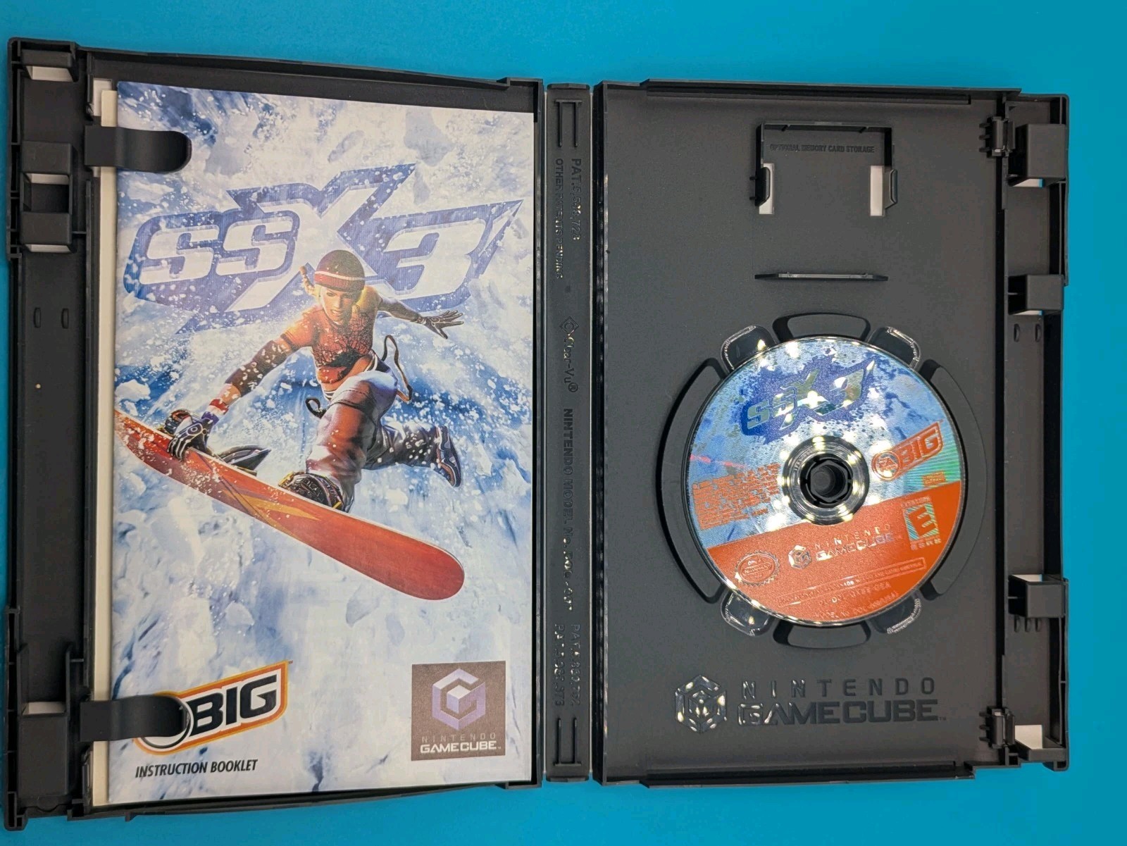 SSX 3 (Nintendo GameCube, 2003) With Manual