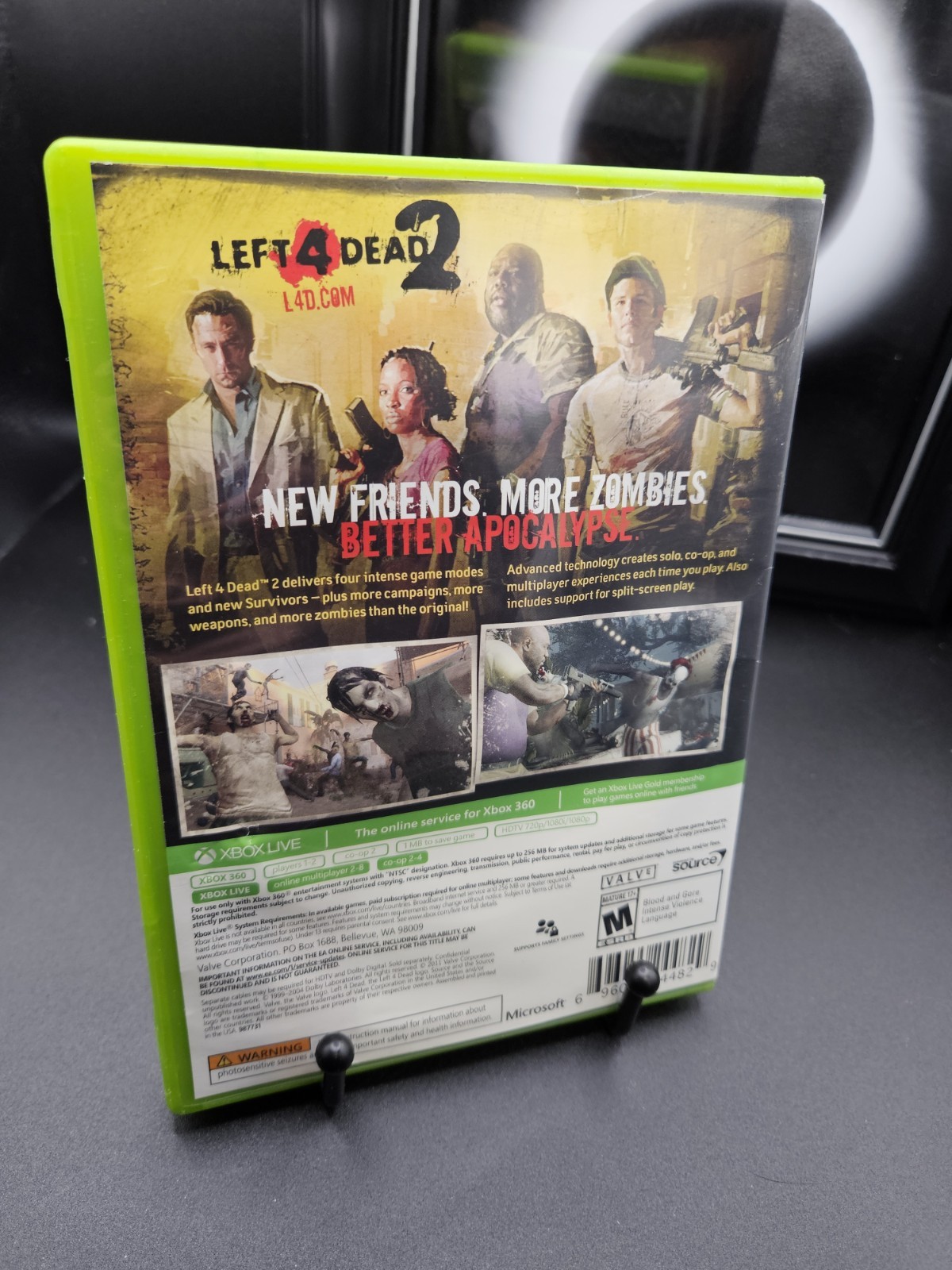 Left 4 Dead 2 / Microsoft Xbox 360 / CIB / Tested / Read
