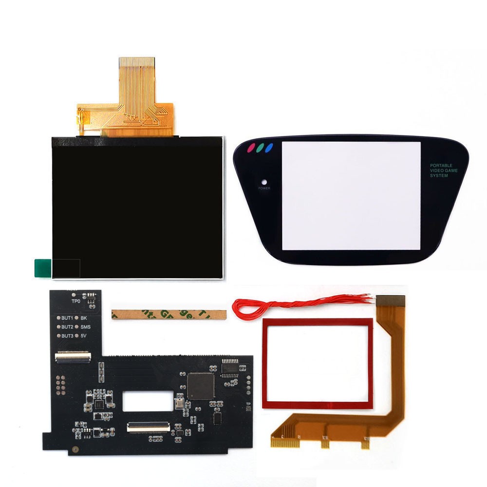 3.5″ 640×480 Retro Pixel HD IPS LCD Kit For SEGA Game Gear For SEGA GG Console