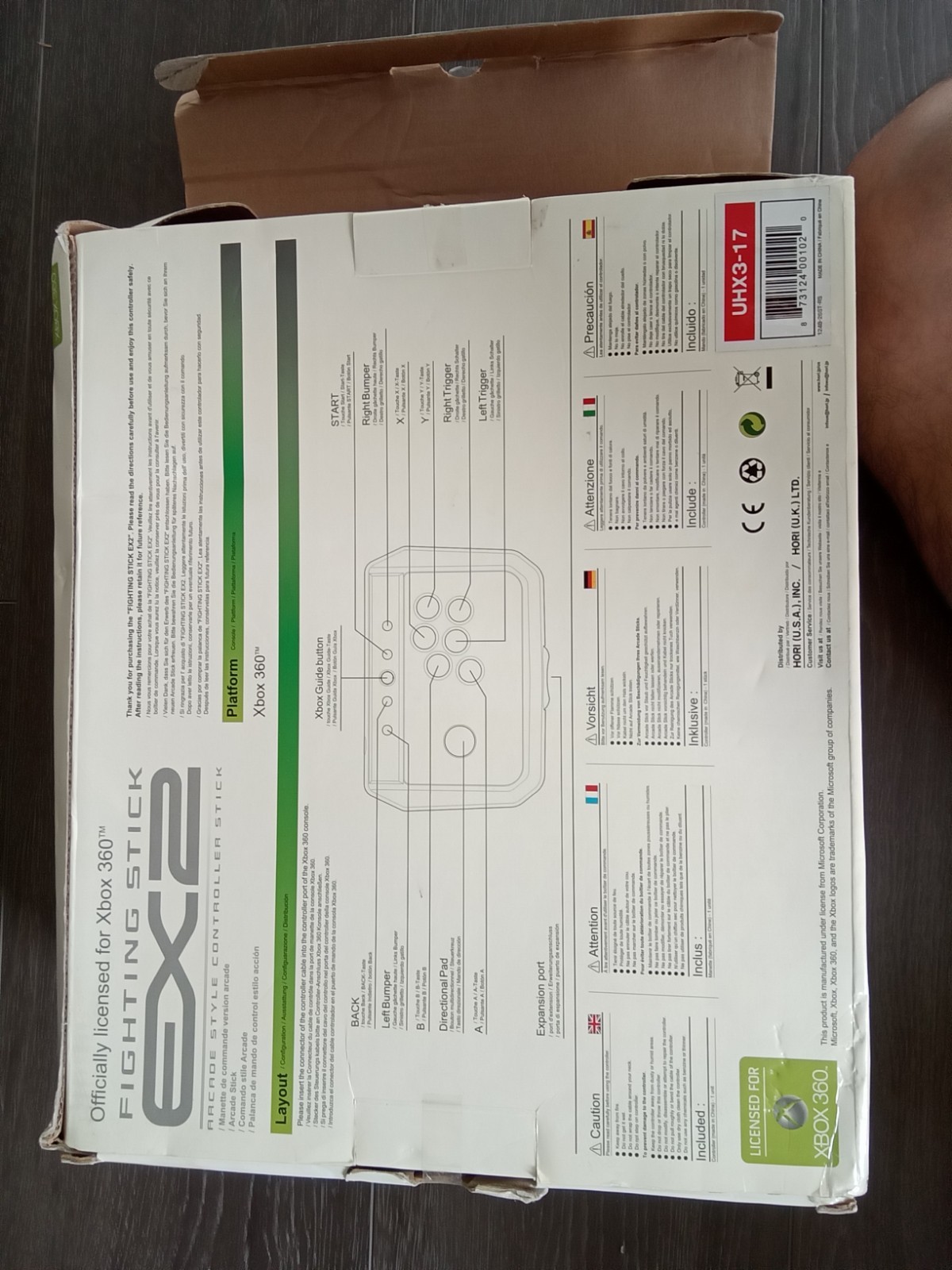 Hori Fighting Stick EX2: Virtua Fighter 5 Limited Edition