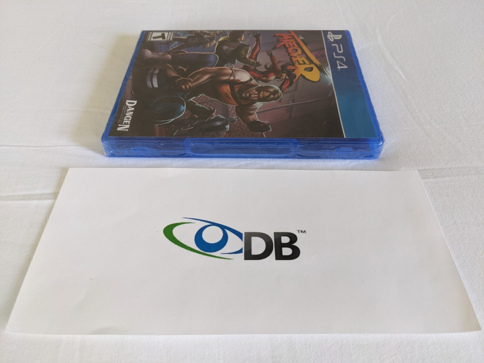 Limited Run PlayStation 4 PS4 The Takeover & Holographic Trading Card