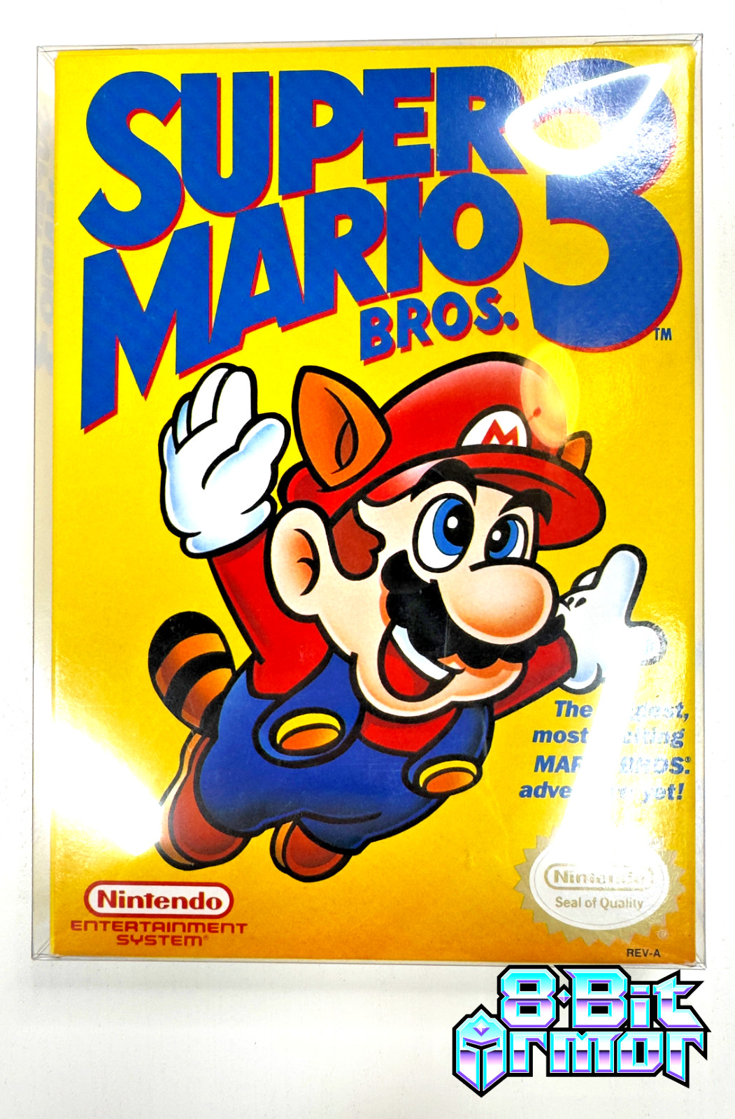 10 Box Protectors for NINTENDO NES Video Game Boxes! Clear Display Cases CIB New