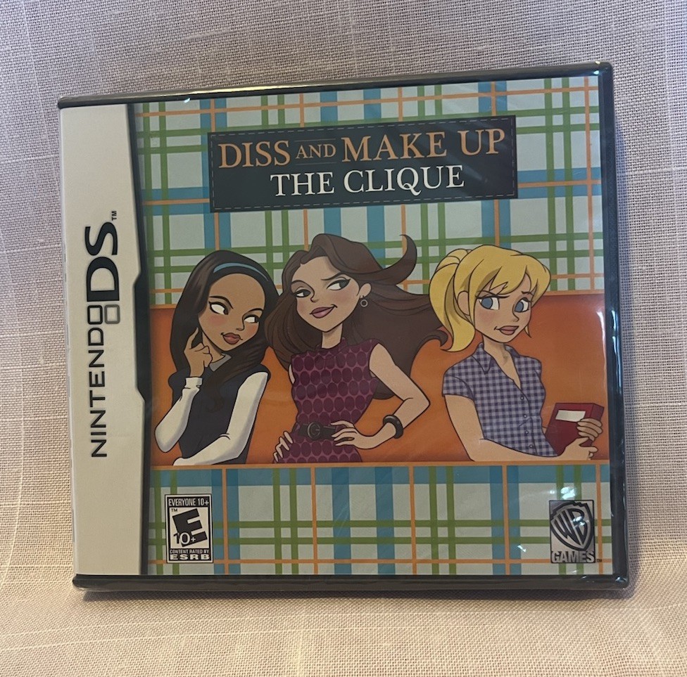 Nintendo DS Game Diss and Make Up the Clique New in Shrink Wrap_DS Clique