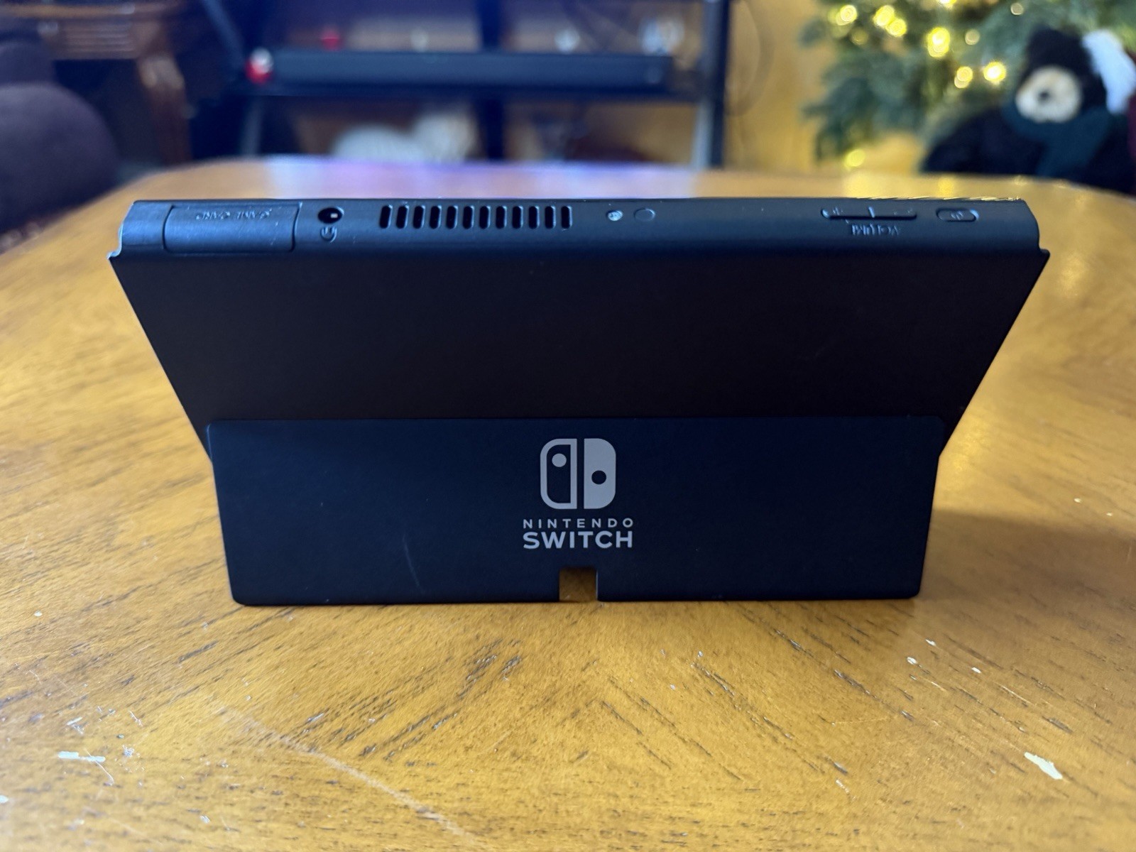 Nintendo OLED Switch 32GB Console w/ White Joy-Con & Grip, Wi-Fi USB-C