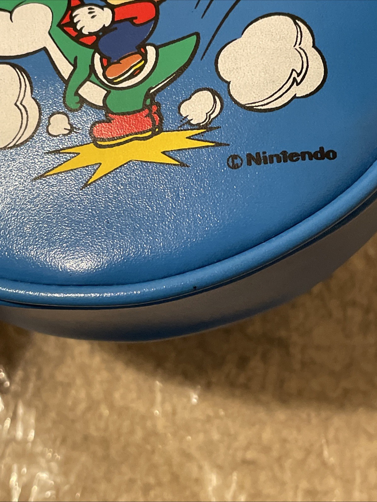 Vintage 90’s Nintendo Super Mario Bros 4 World Yoshi Purse Bag Jaleco – Used