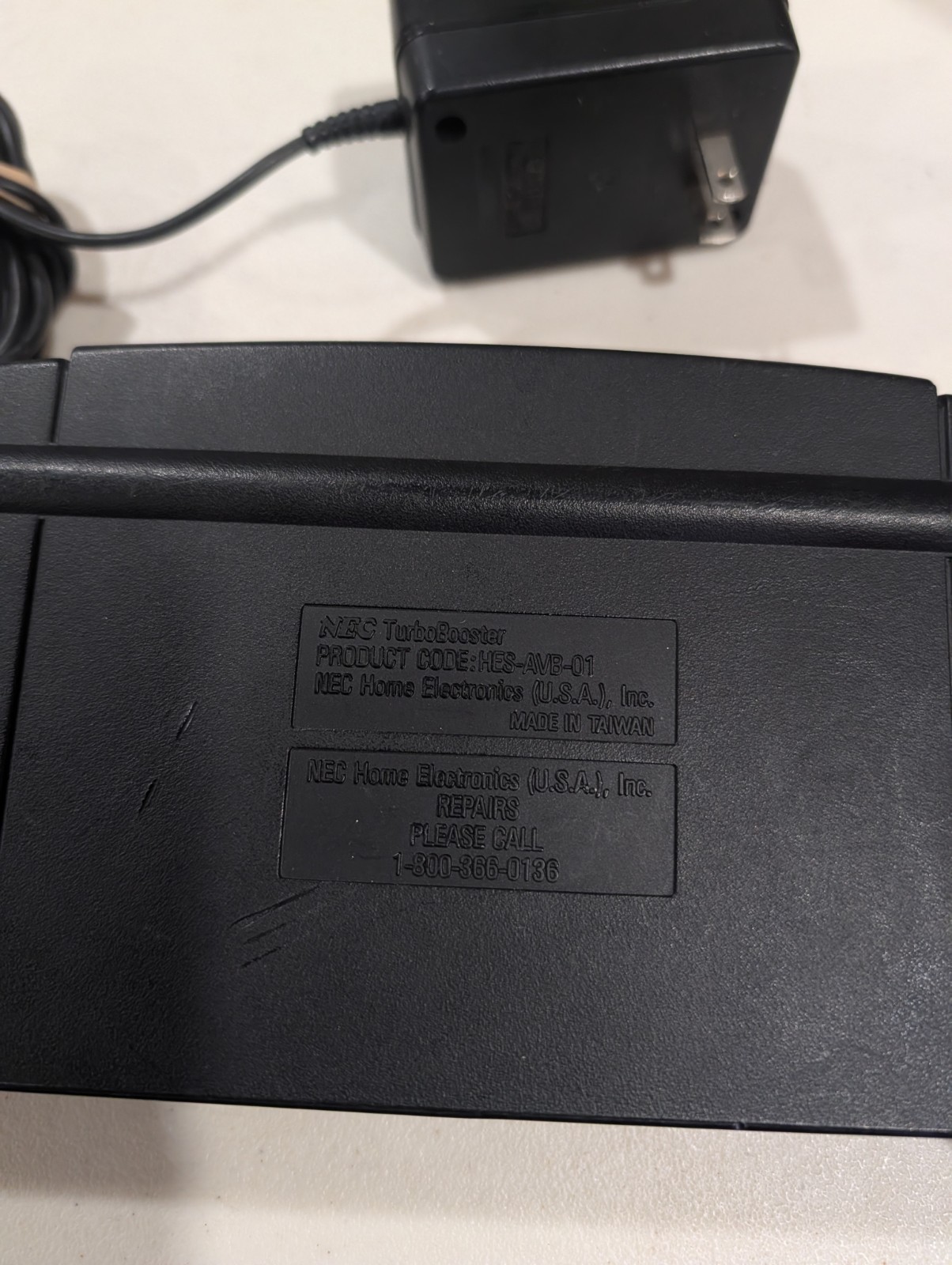 Turbo Booster – NEC TurboGrafx 16 OEM – Audio Video Enhancer – TG16 Tested