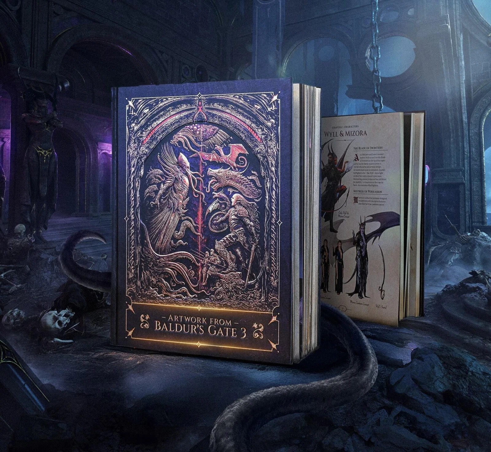 Baldur’s Gate 3 Artbook, Collector’s Edition Art Book Hardcover Official