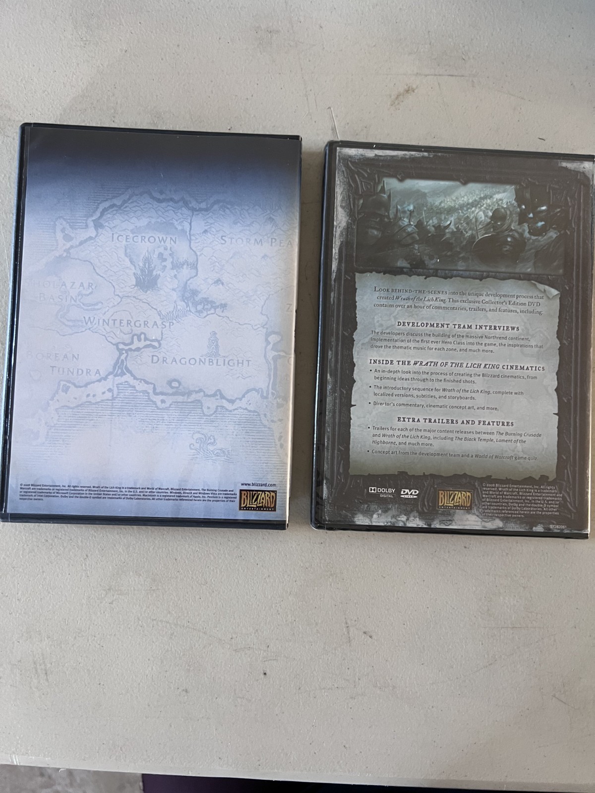 World Warcraft Wrath of the Lich King Collector’s Edition New Open Box