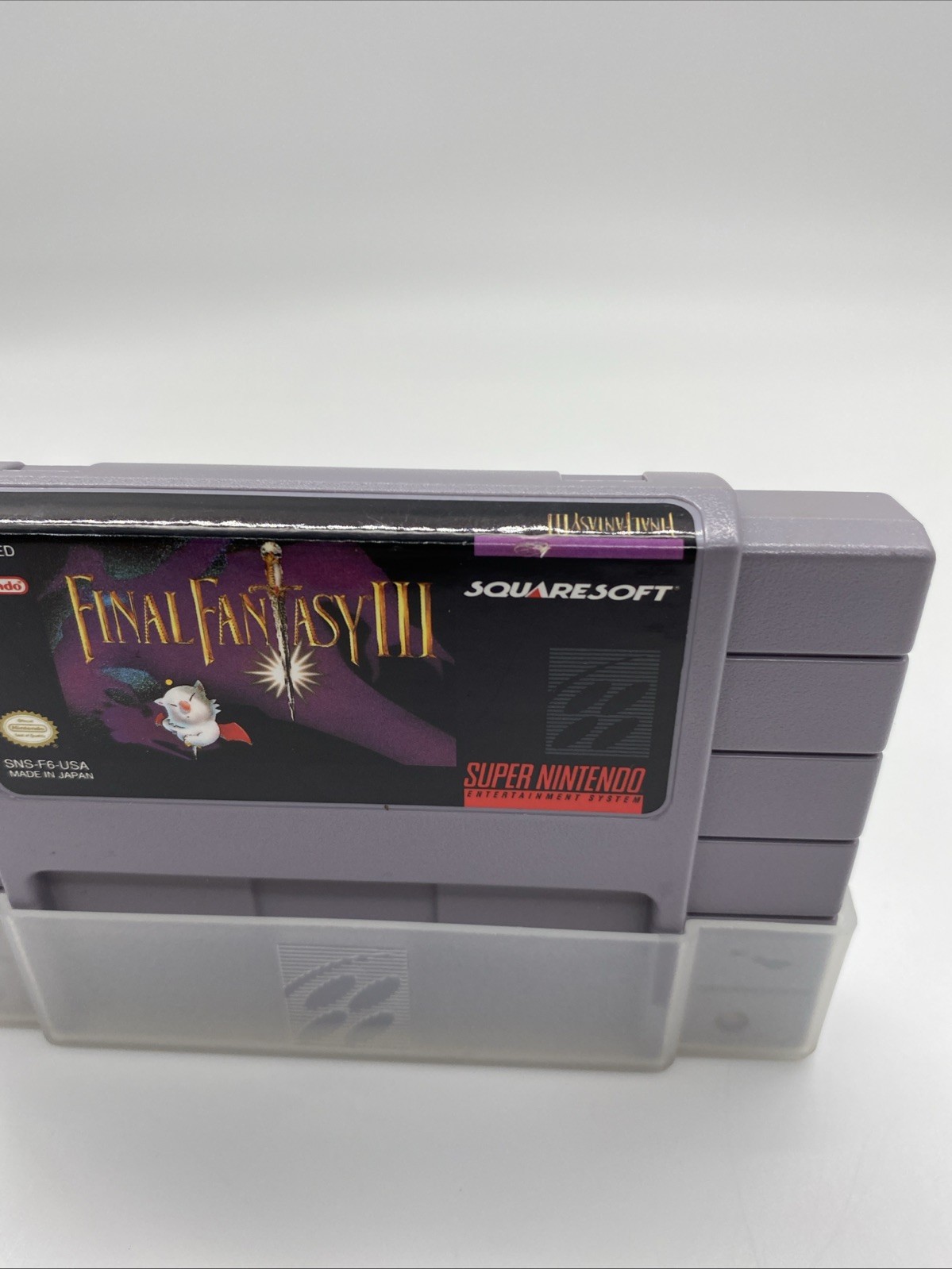 Authentic Final Fantasy III SNES Super Nintendo Cartridge Tested Working