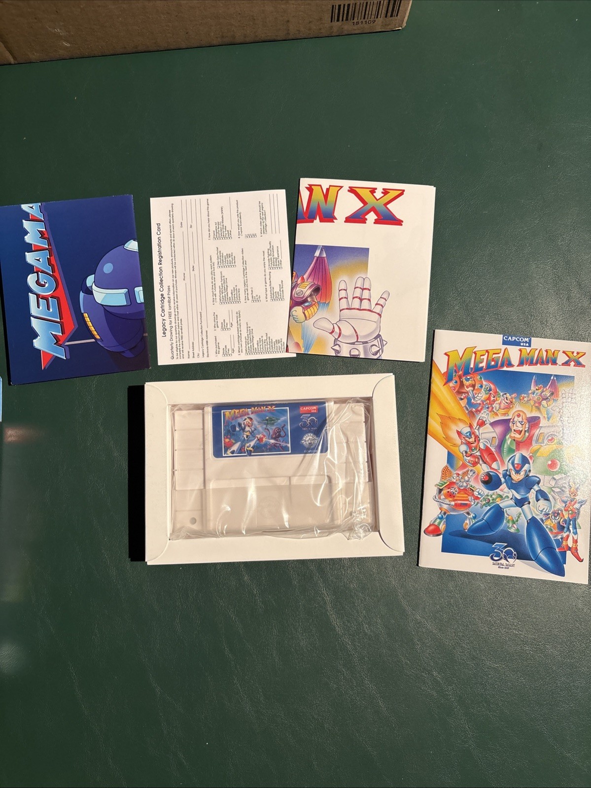 Mega Man X 30th Anniversary SNES Legacy Cartridge iam8bit Capcom