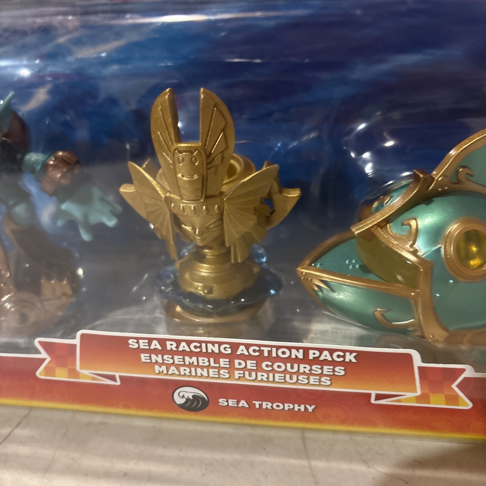 Skylanders SuperChargers Sea Racing Action Pack Gill Grunt Reef Ripper NEW
