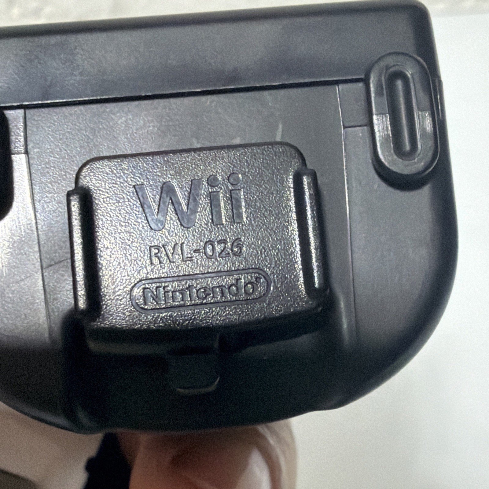 Nintendo Wii Motion Plus Adapter OEM Motion Plus Official White & Black RVL-026