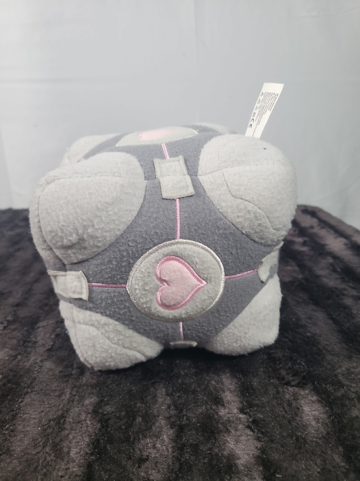 Valve Portal Critters Companion Cube Plush Doll Portal 2 Video Game 2012