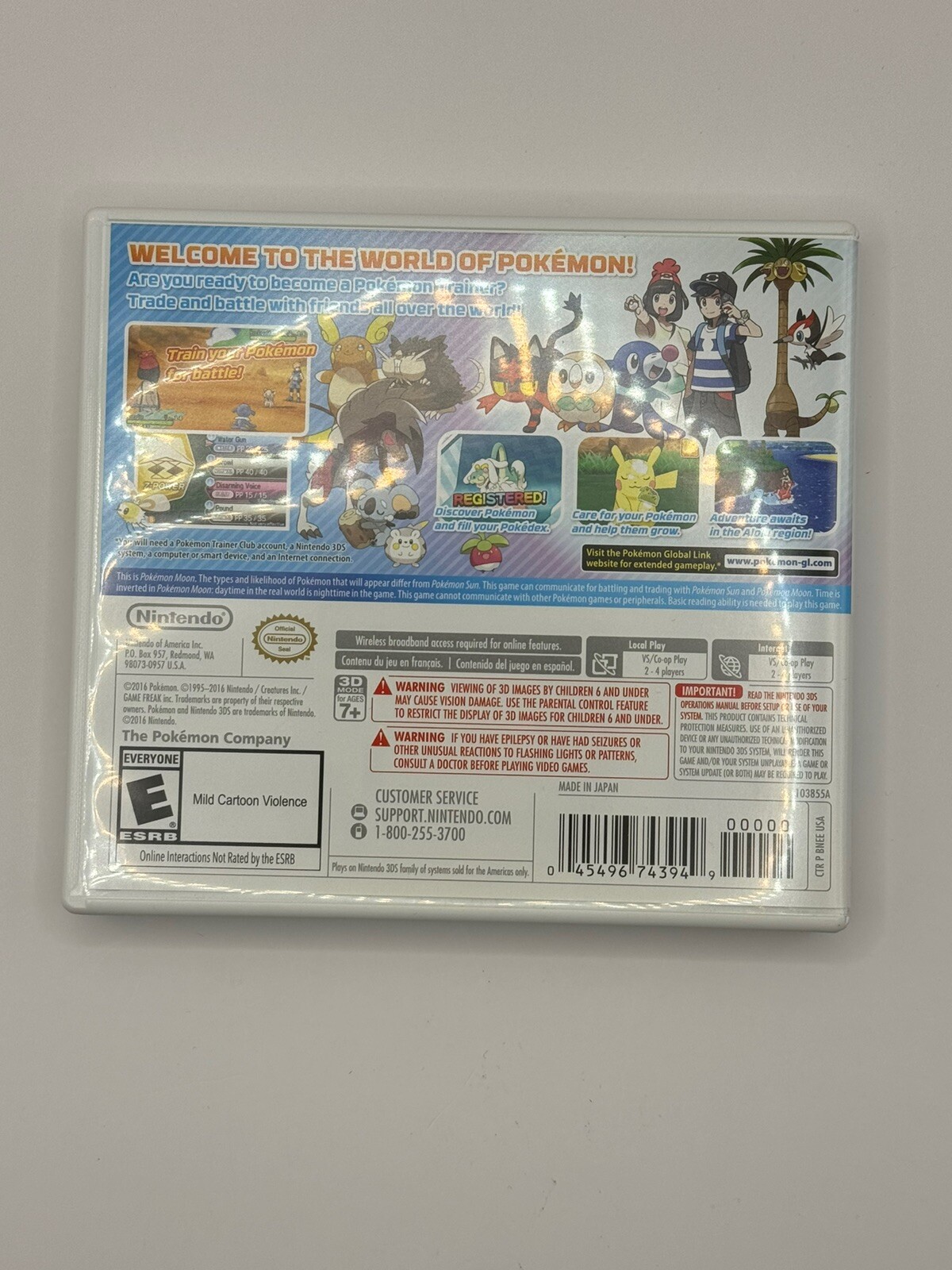 Pokémon Moon (Nintendo 3DS, 2016) Authentic, Tested And Working – CIB