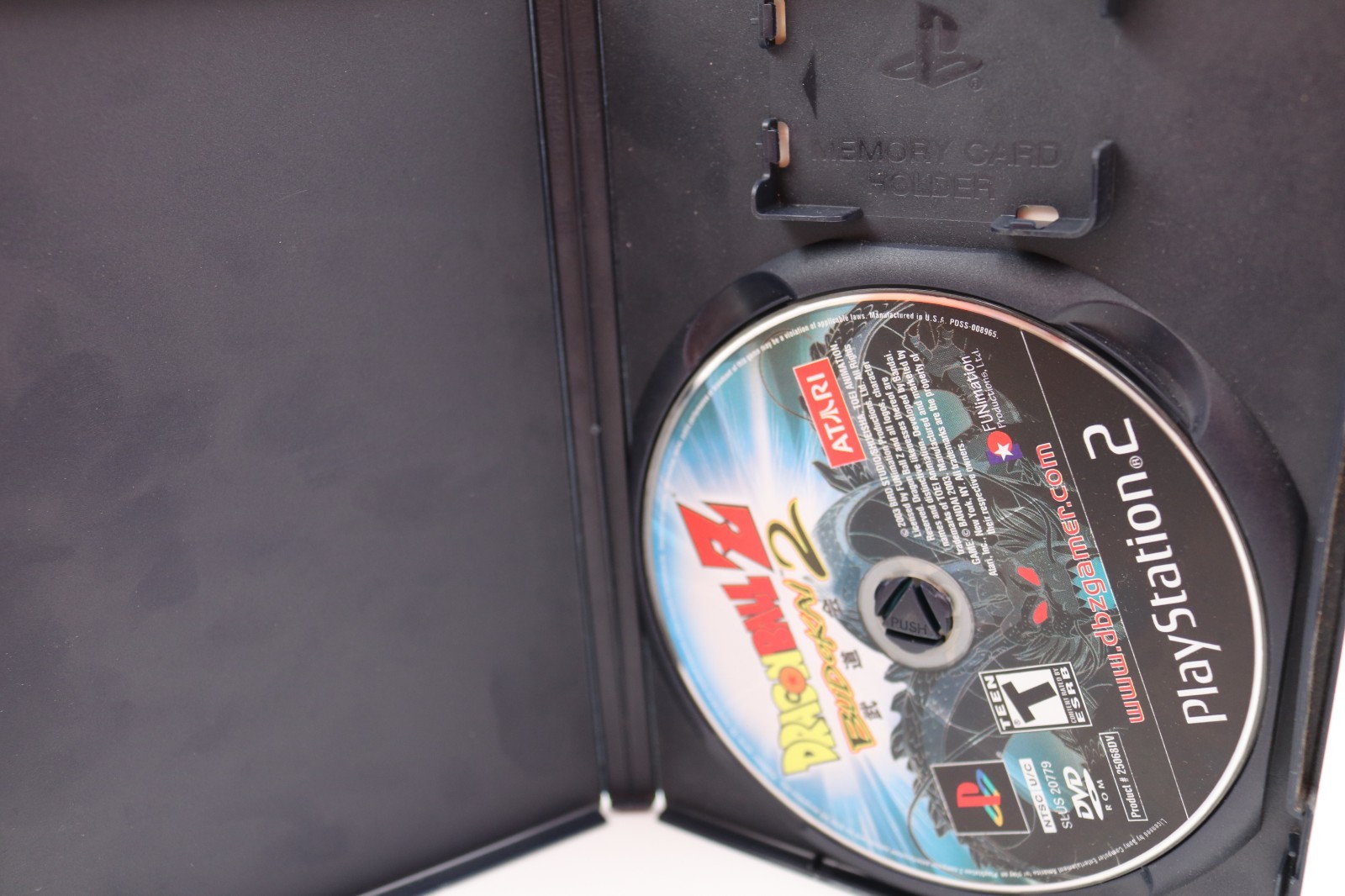 Dragon Ball Z: Budokai 2 (Sony PlayStation 2, 2003) PS2 Missing Manual TESTED