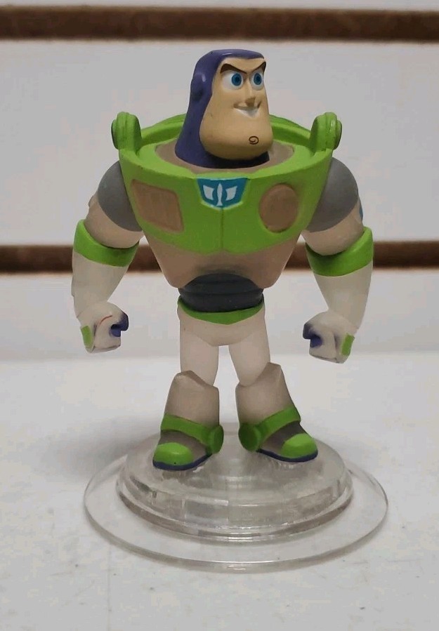 Disney Infinity Toy Story Lot 2: Crystal Buzz Lightyear, Playset Crystal & Discs