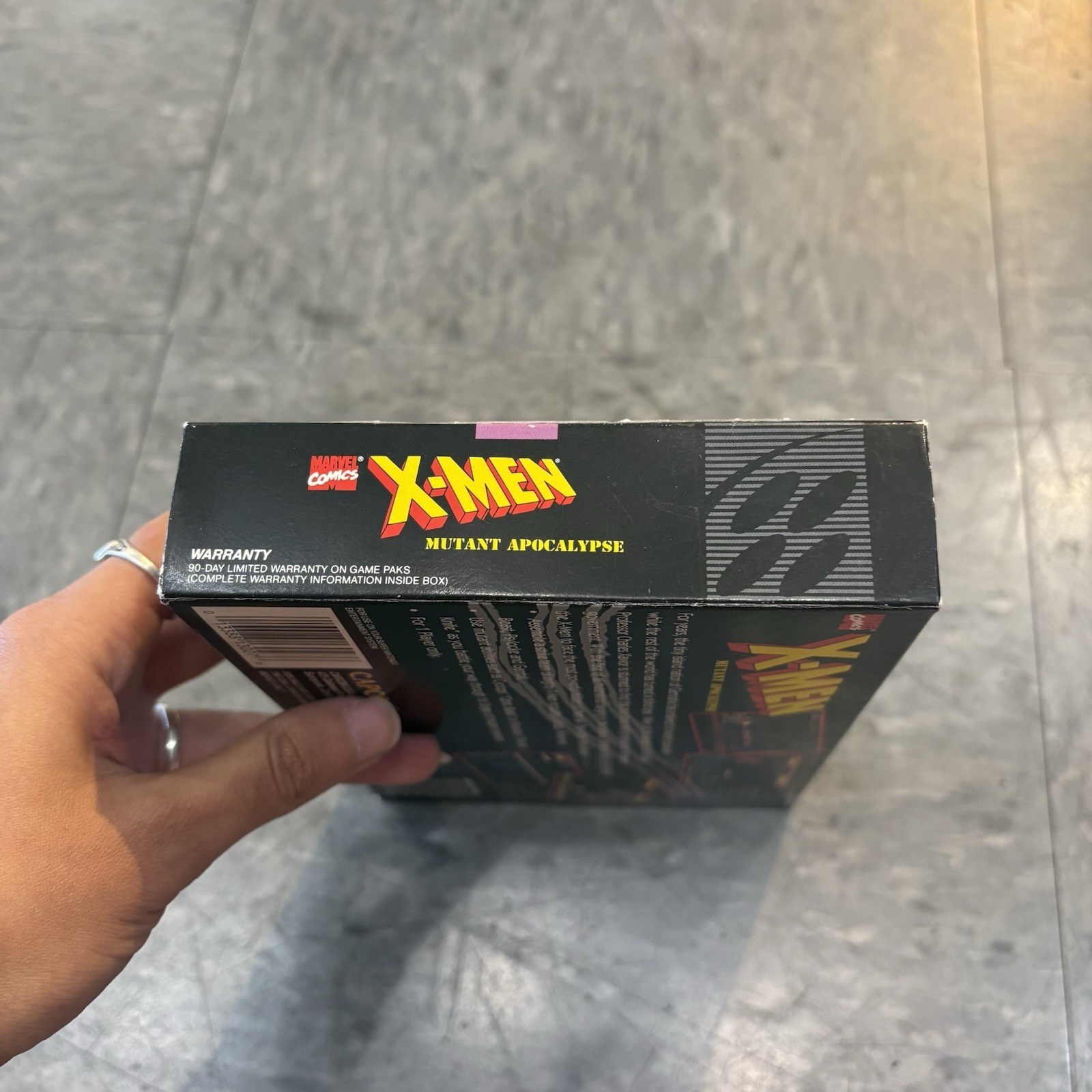 X-Men: Mutant Apocalypse Super Nintendo SNES in Box with Manual CIB