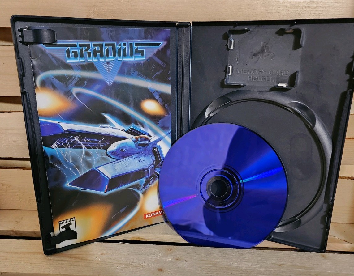 Gradius V PS2 Sony PlayStation 2 Konami CIB Video Game Shooter
