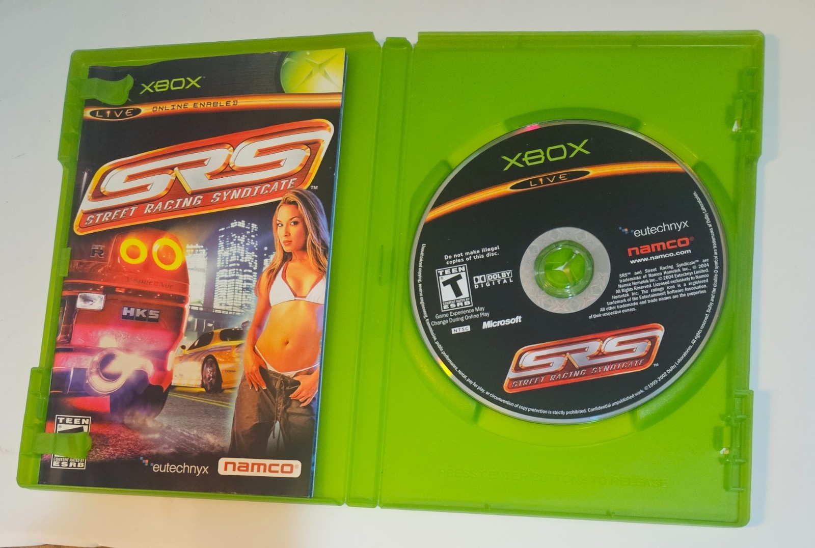 SRS: Street Racing Syndicate (Microsoft Xbox, 2004)