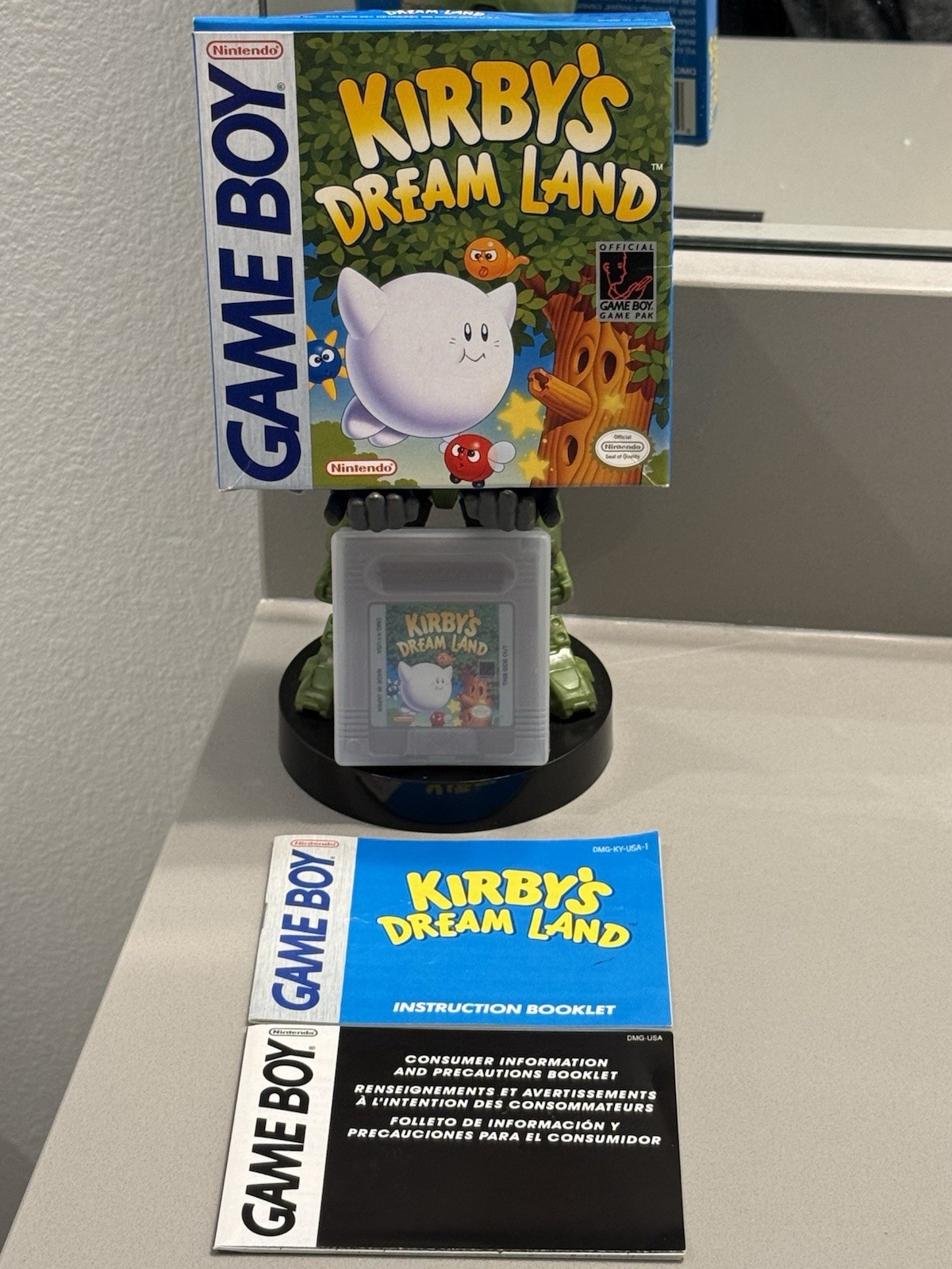 Kirby’s Dream Land (Nintendo Game Boy, 1992) CIB Complete In Box w/ Manual
