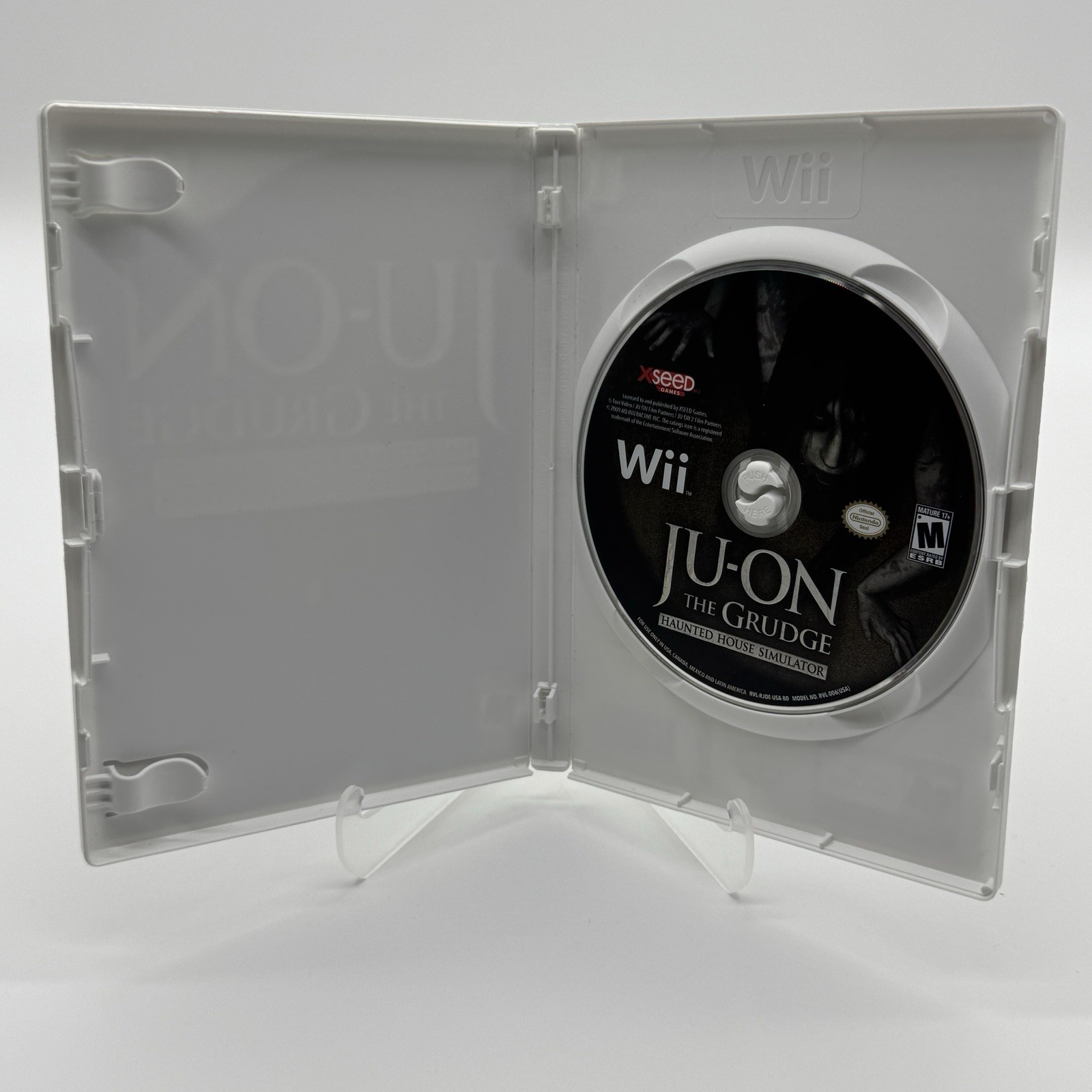 Ju-On: The Grudge Haunted House Simulator (Wii) Horror TESTED No Manual