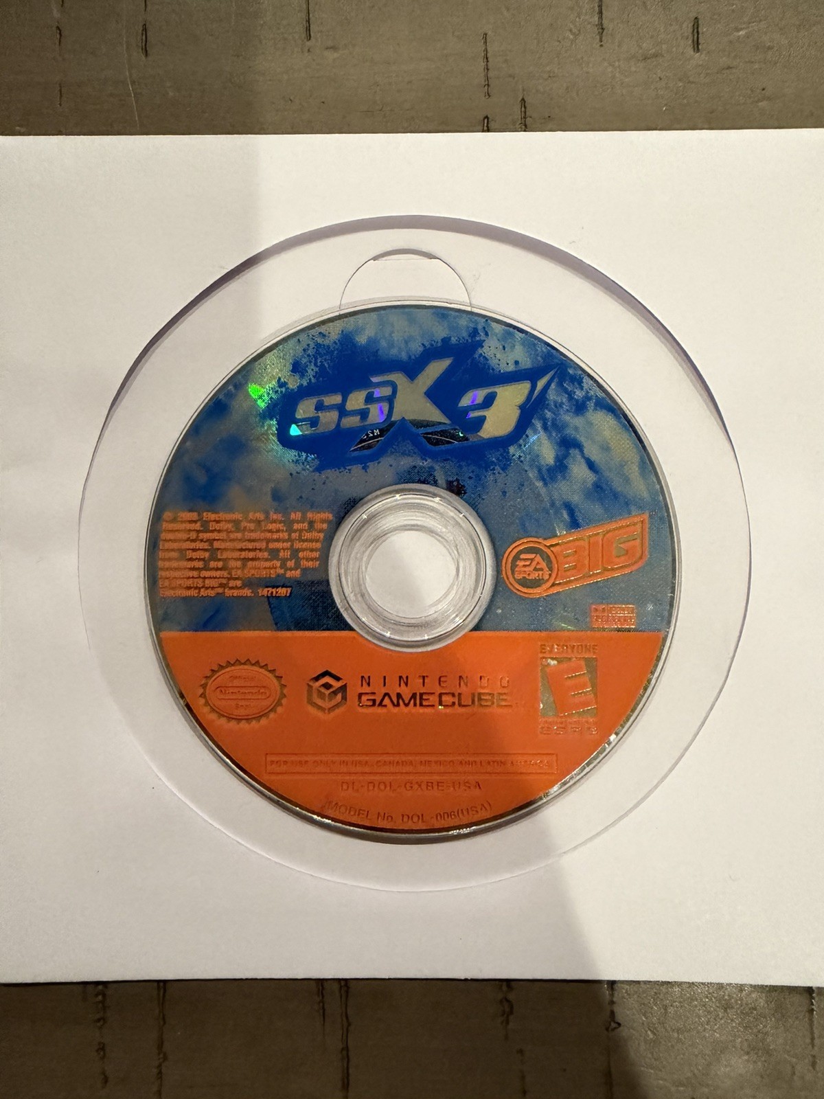 SSX 3; Loose (Nintendo GameCube, 2003)