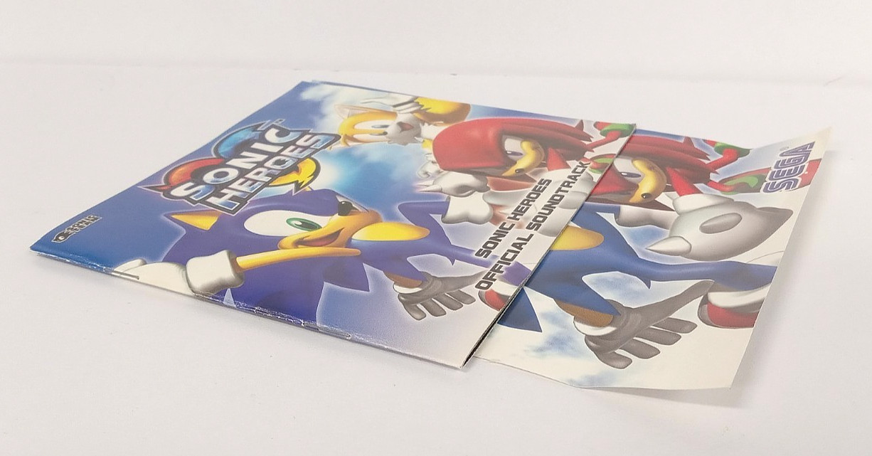 Sega Sonic Heroes (PC Game, 2004) – CIB Complete, Rare Big Box! – Free Ship!