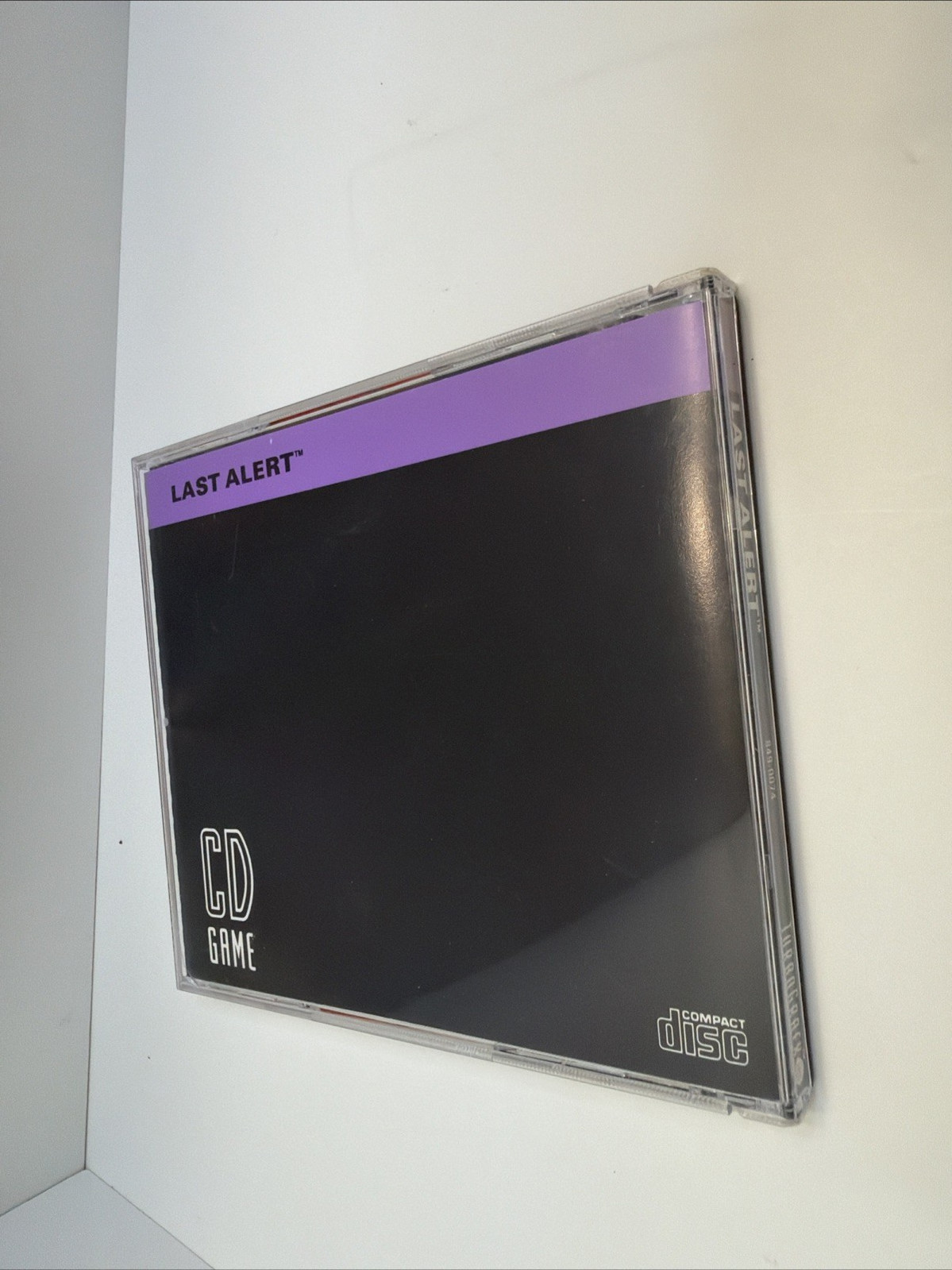 Last Alert TurboGrafx-16 CD PC Engine Tested Complete CIB