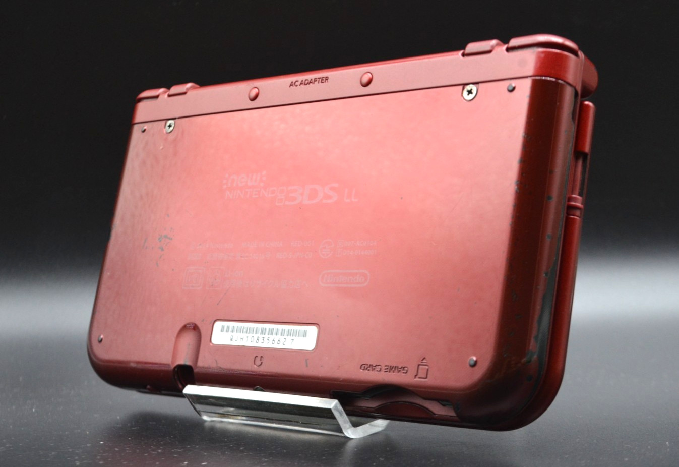 [REGION FREE] NEW Nintendo 3ds ll xl Console Metallic Red Tested game 011