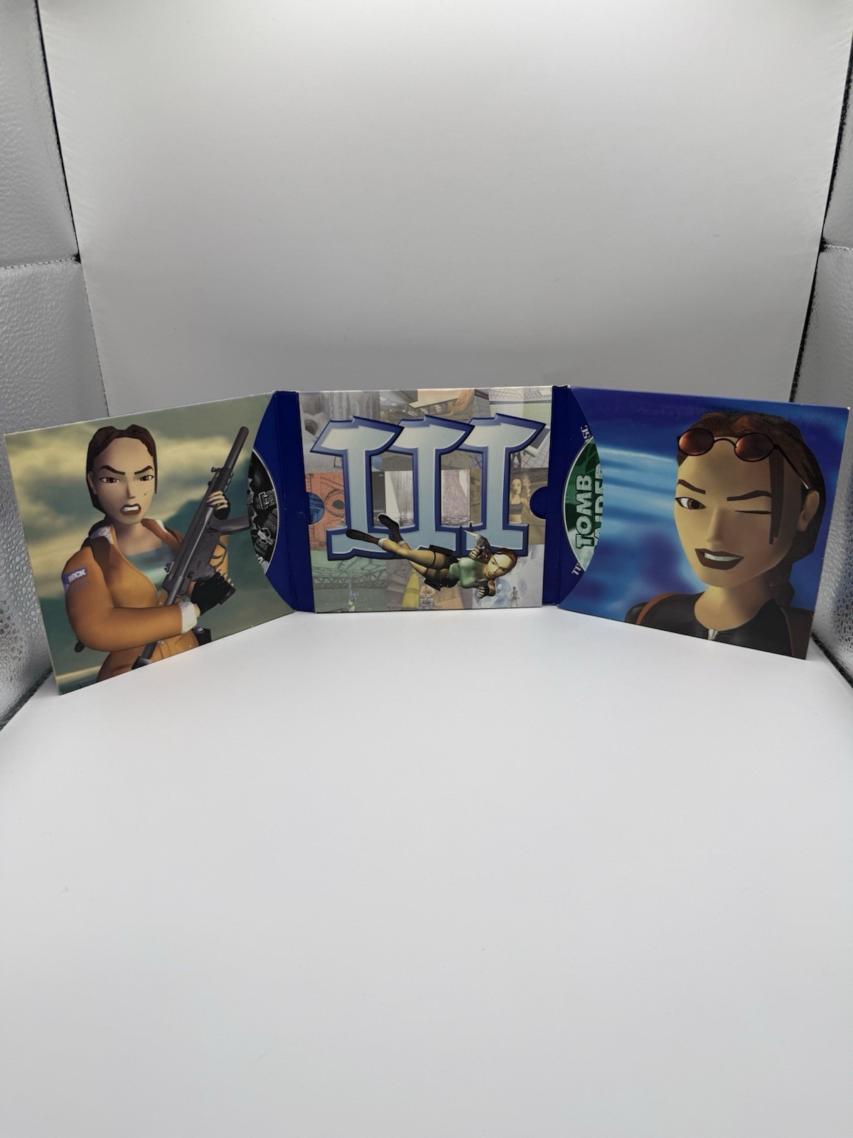 Tomb Raider Eidos Interactive Complete Collection PC Games W/ Manual Demo Tested