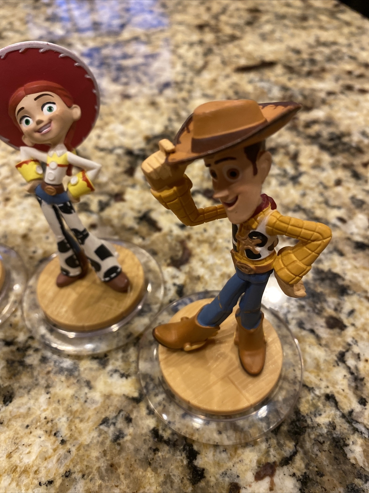 Disney Infinity Toy Story Amiibo Figure Lot – Buzz, Woody, Jessie, & Stitch
