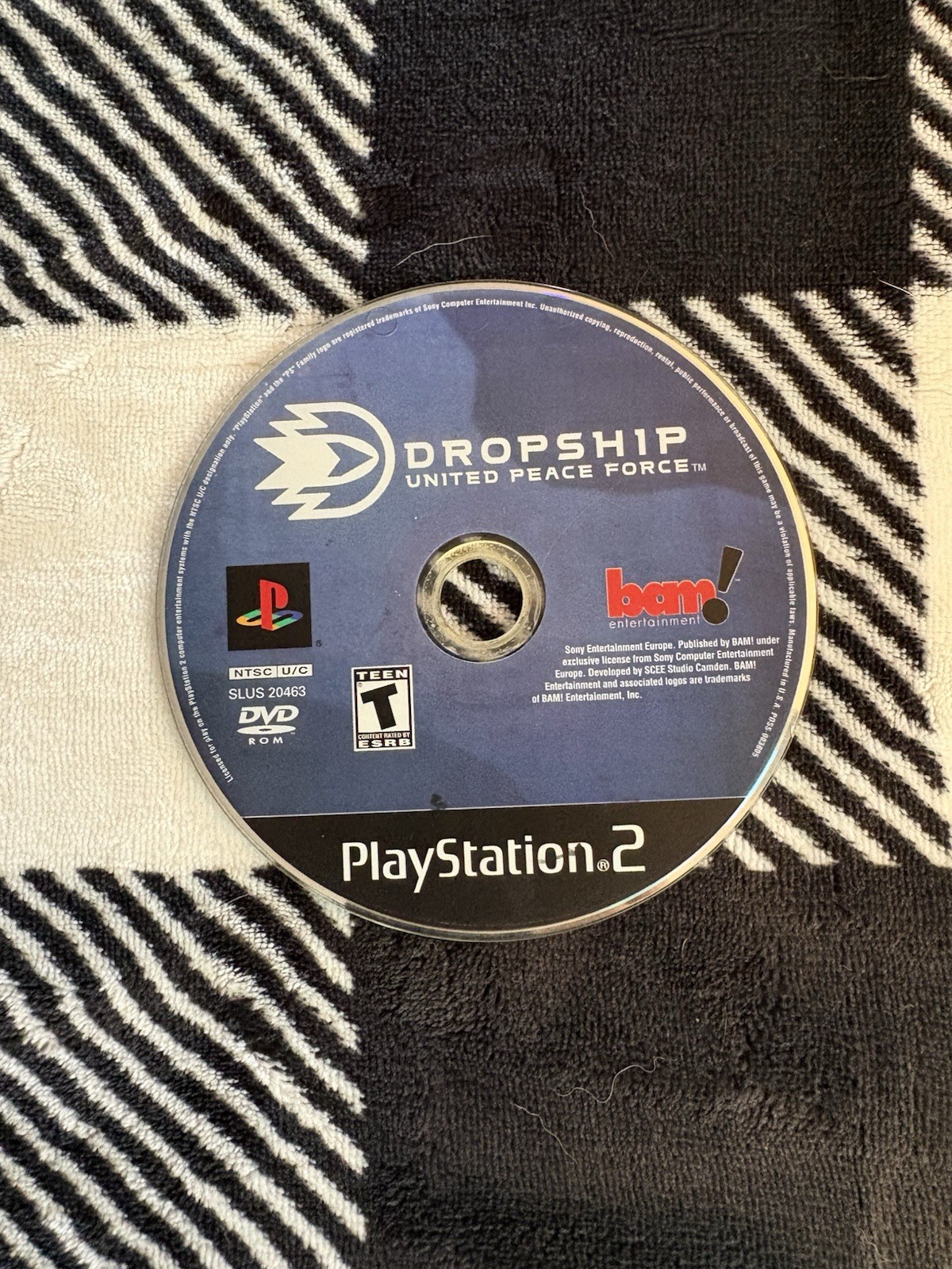 Dropship: United Peace Force (PlayStation 2, 2002) **TESTED** Disc Only PS2
