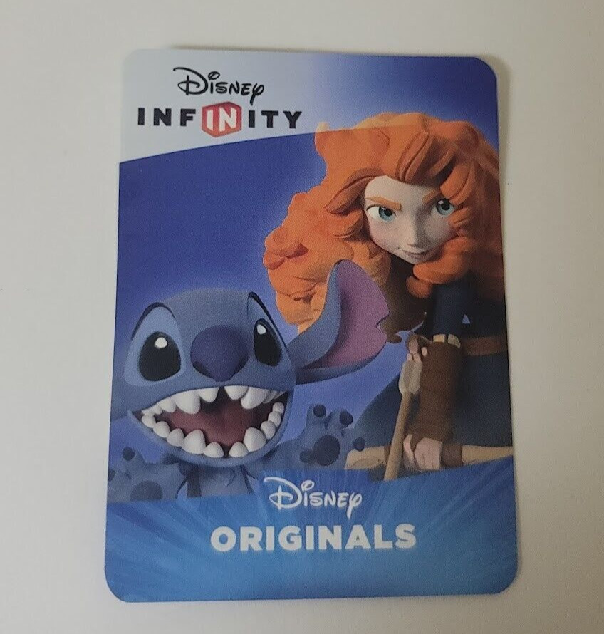 Merida and Stitch Disney Infinity 2.0 Toy Box Pack plus 2 Power Discs and Card