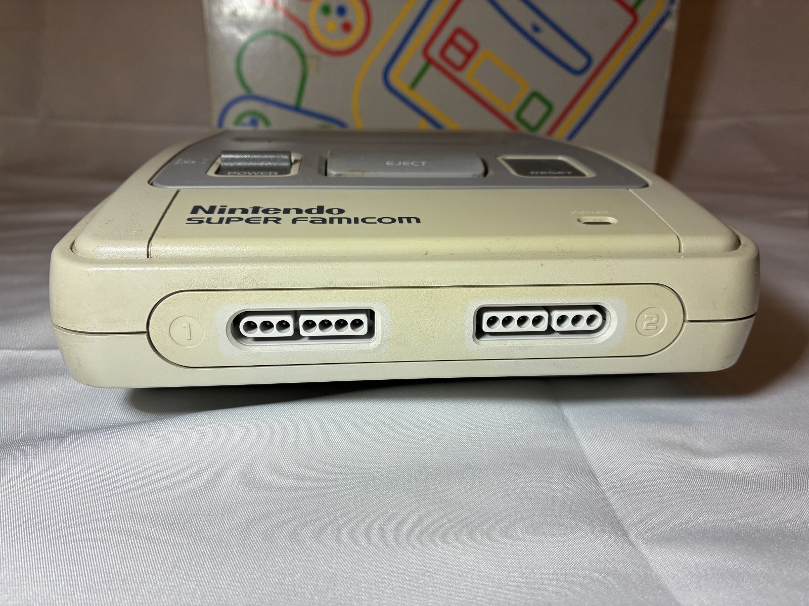 Nintendo Super Famicom Console Boxed Tested Working Japan SFC Controller Set