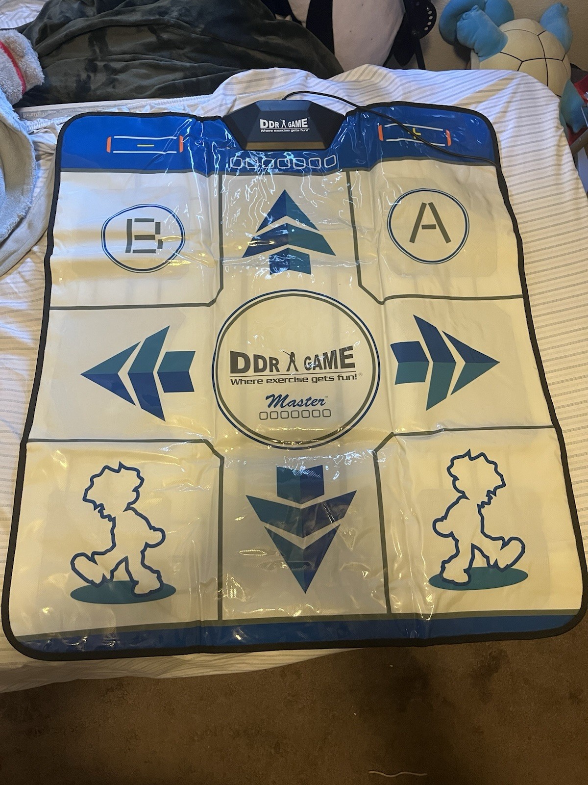 Master – Dance Dance Revolution Soft Dance Mat with NGC Controller Plug
