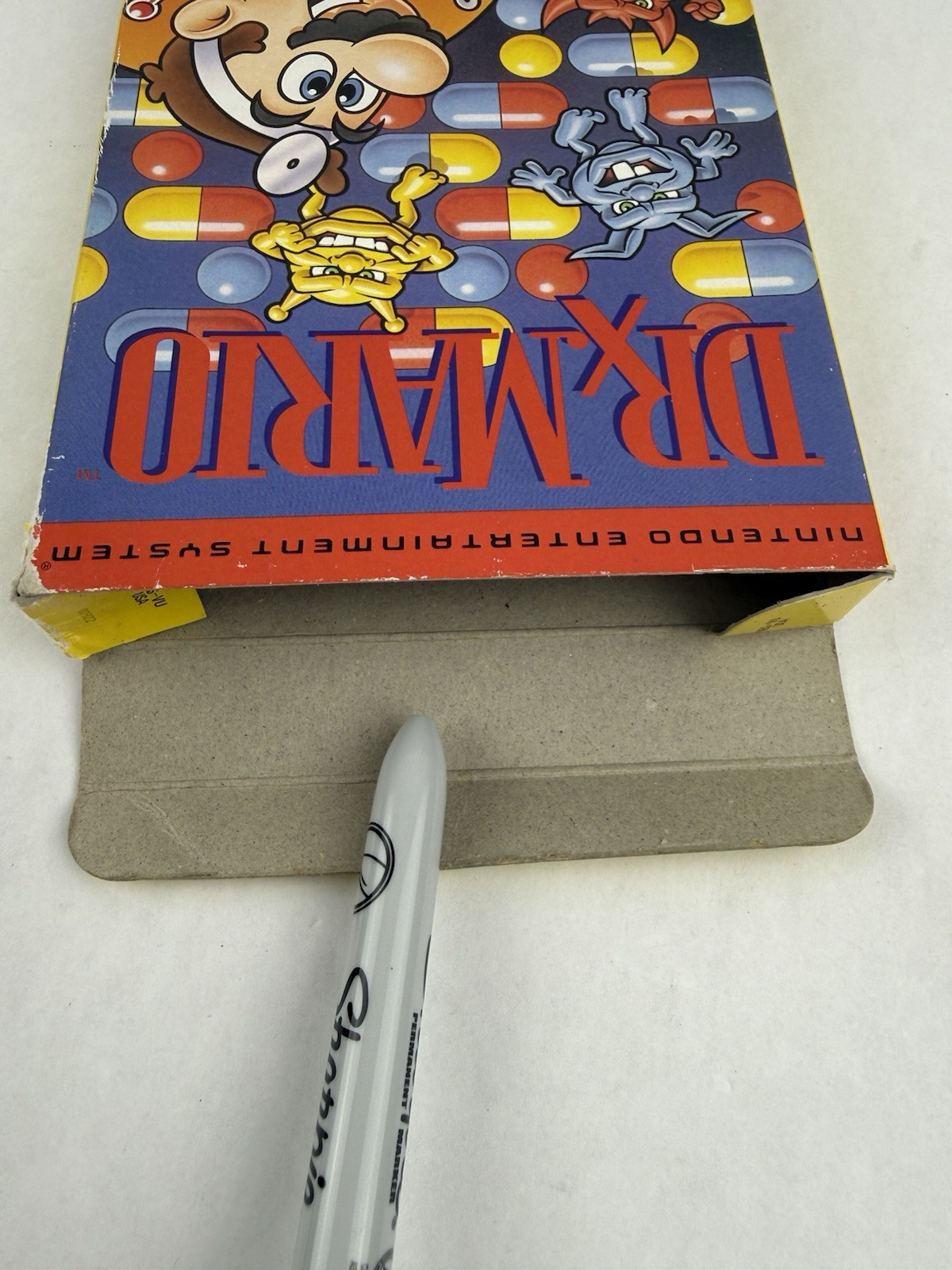 Dr. Mario (Nintendo NES, 1990) CIB, Complete in Box W/ Manual Tested & Working