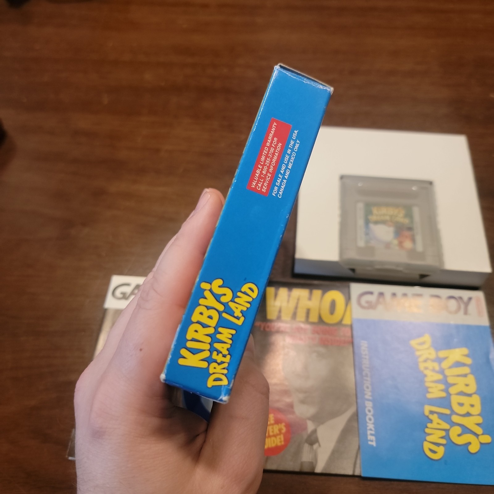 Kirby’s Dream Land (Nintendo Game Boy Gameboy) Complete CIB – Tested – Authentic