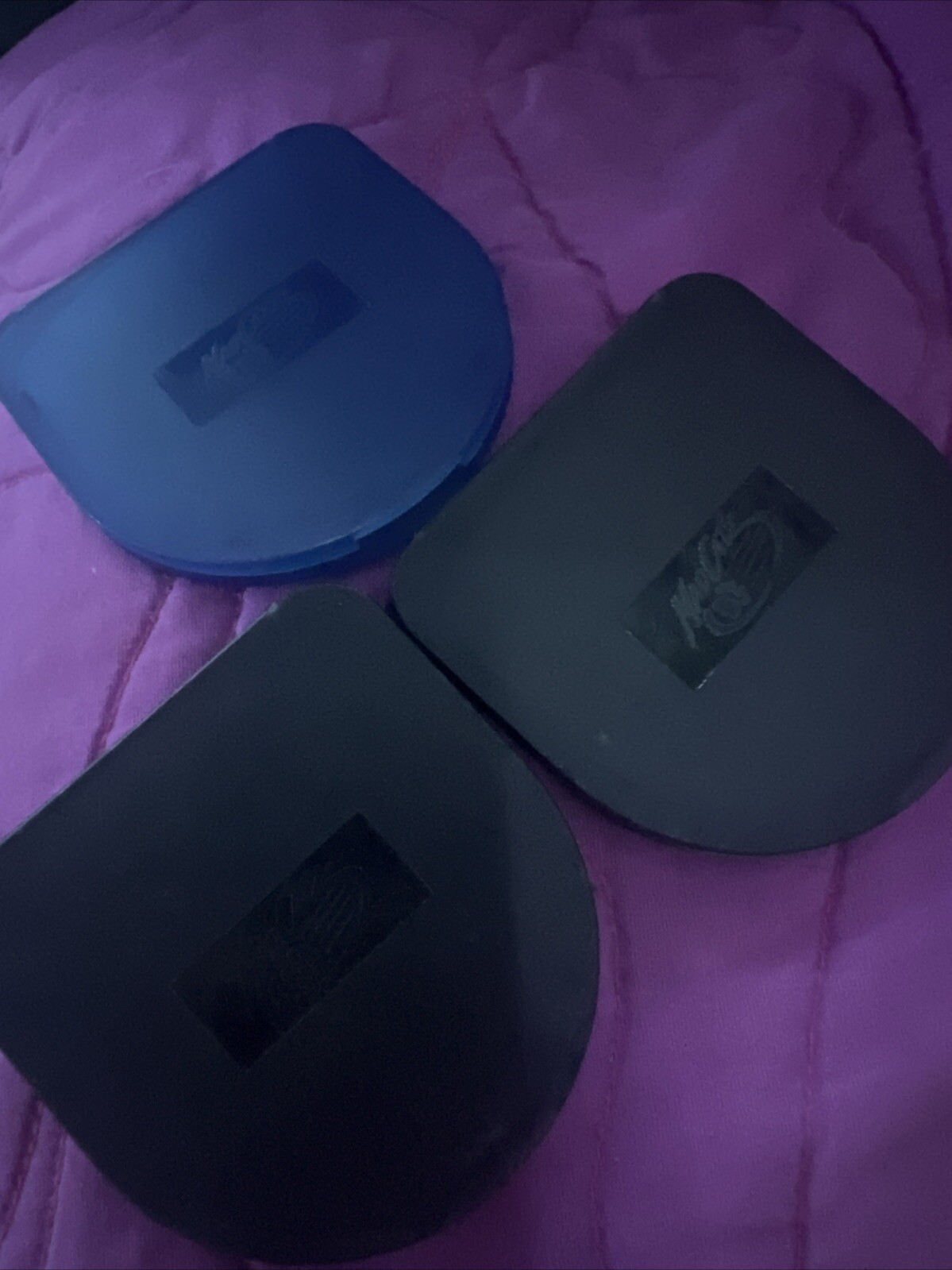X3 PSP Black Mad Catz Game Carrying Case Lot Of 3