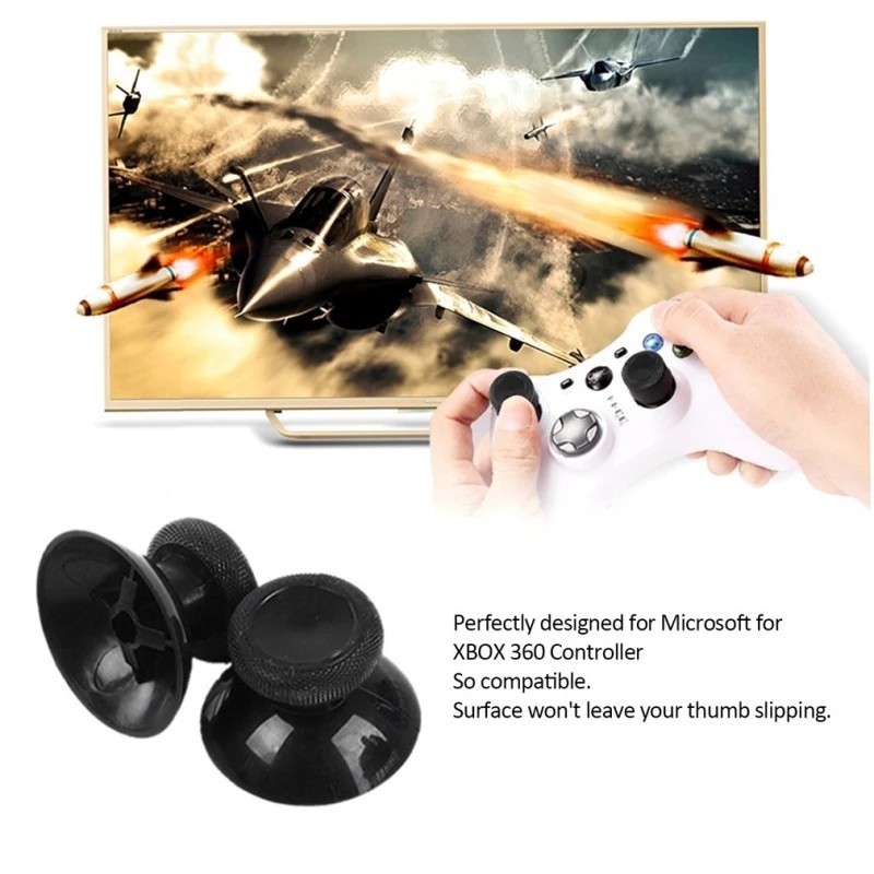 2 PCS PS4/PS5/Xbox Joystick Replacement Analog Controller Thumb Stick Grip Cap