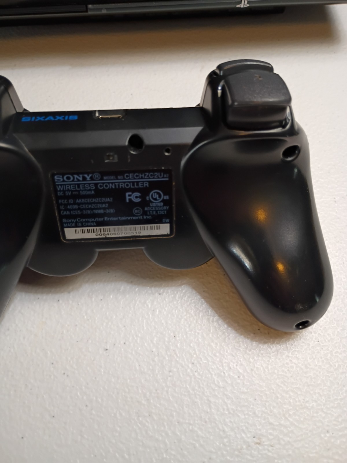Sony PS3 Super Slim CECH-4301C 500GB Console 1 Controller No Charger Cable