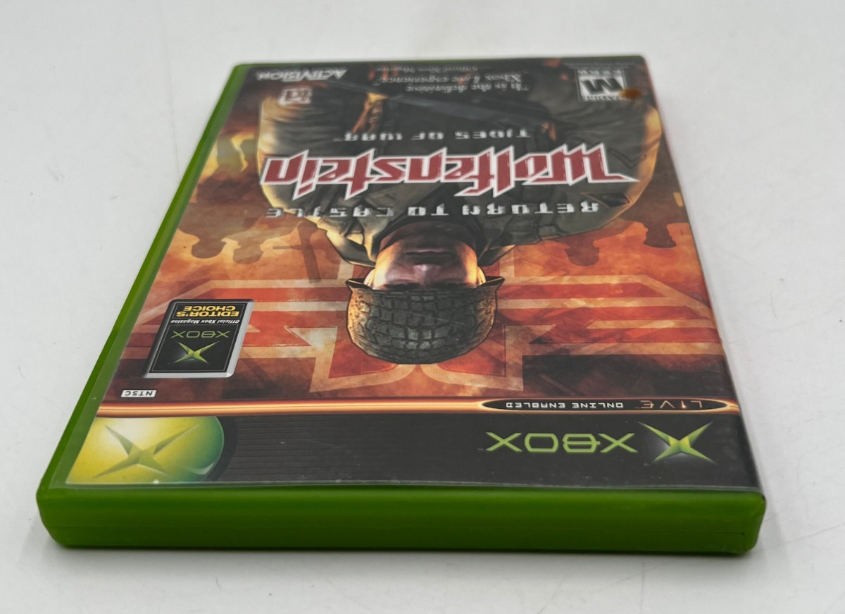 Return to Castle Wolfenstein Tides of War Xbox Complete CIB Tested Authentic