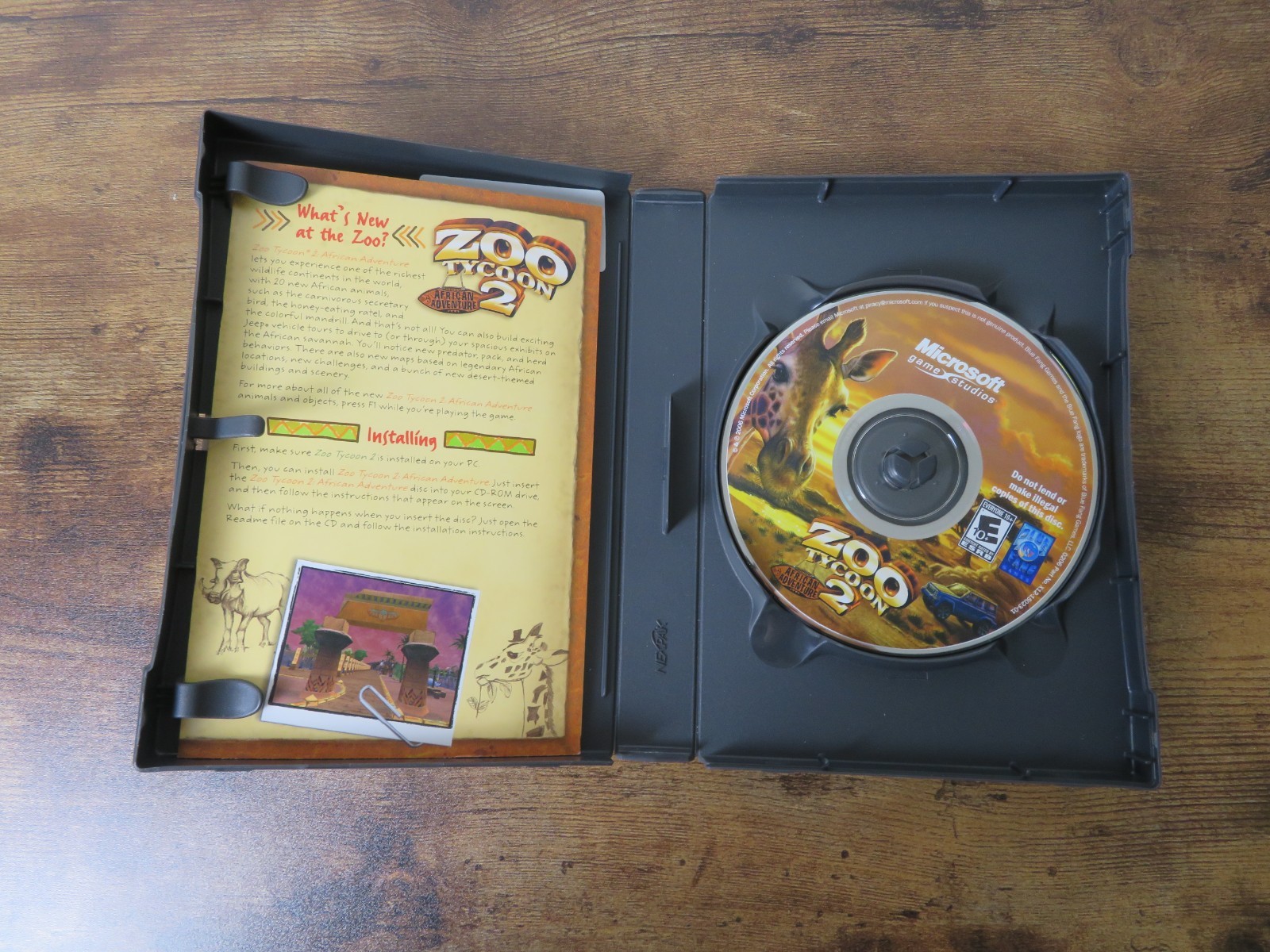 Microsoft Zoo Tycoon 2: African Adventure Expansion Pack – (PC Game)