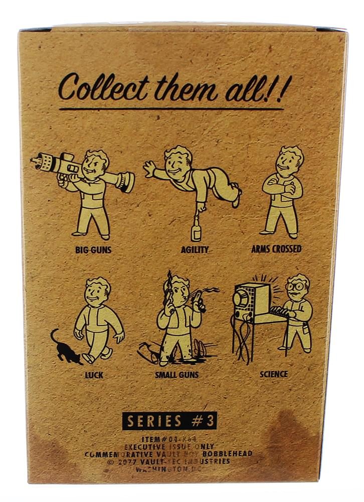 Gaming Heads Fallout Vault Boy 101 Series 3 Medicine Bobble Head