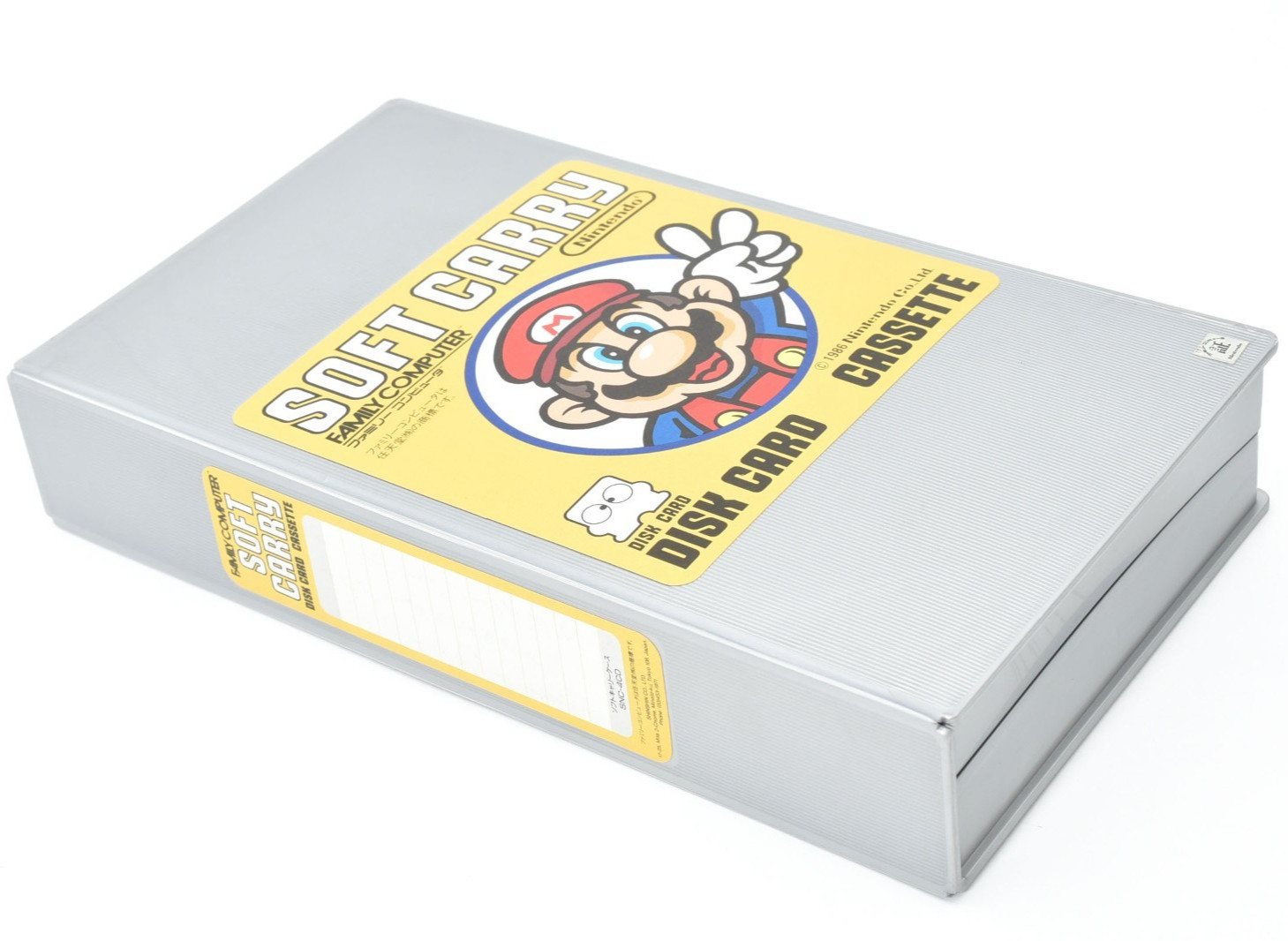 Nintendo Famicom Disk System Yume Kojo Doki Doki Panic Mario Game Case Set Japan
