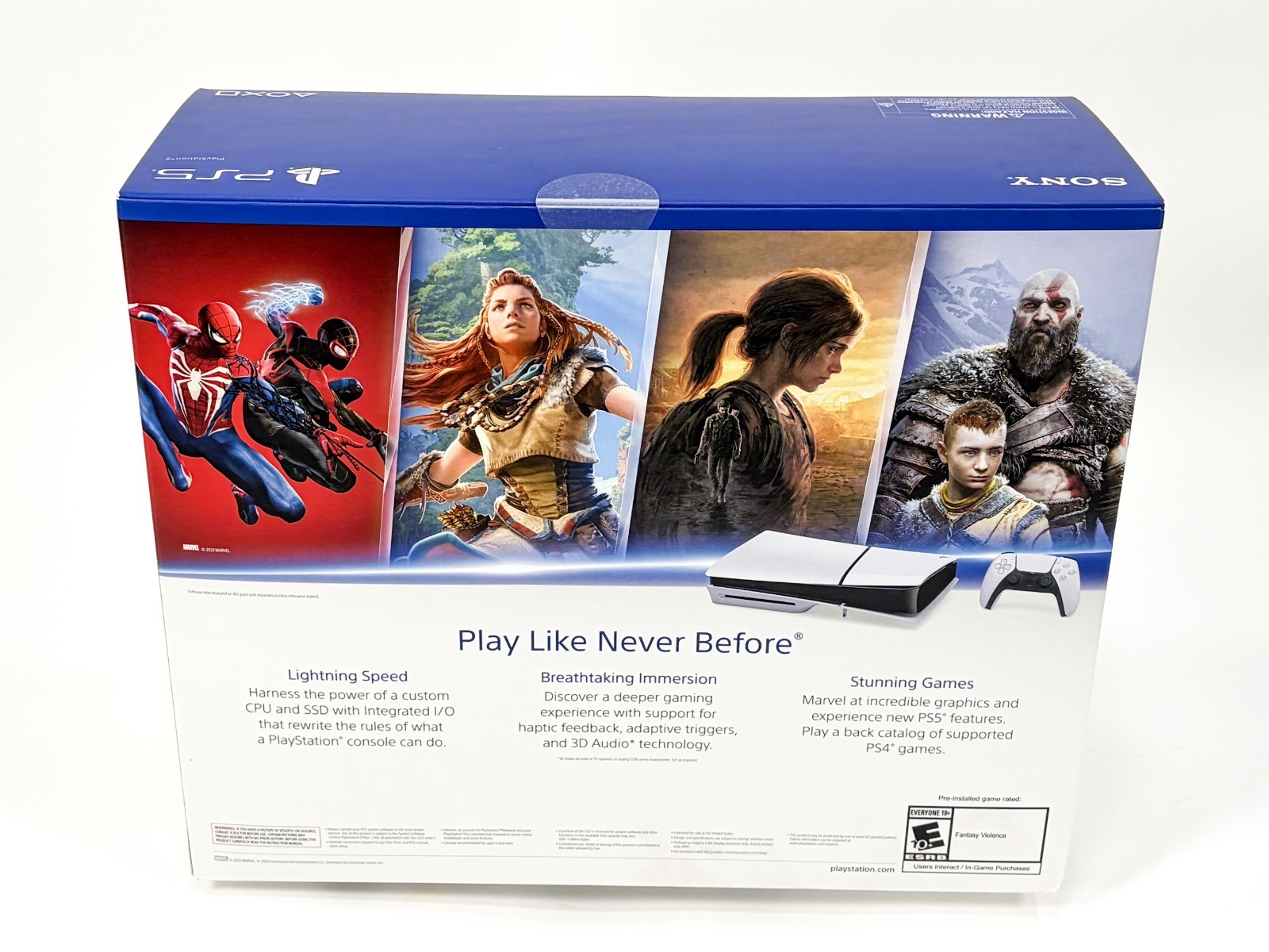 NEW SEALED! Sony PlayStation 5 Slim Disc PS5 Video Game Console 1 TB CFI-2015