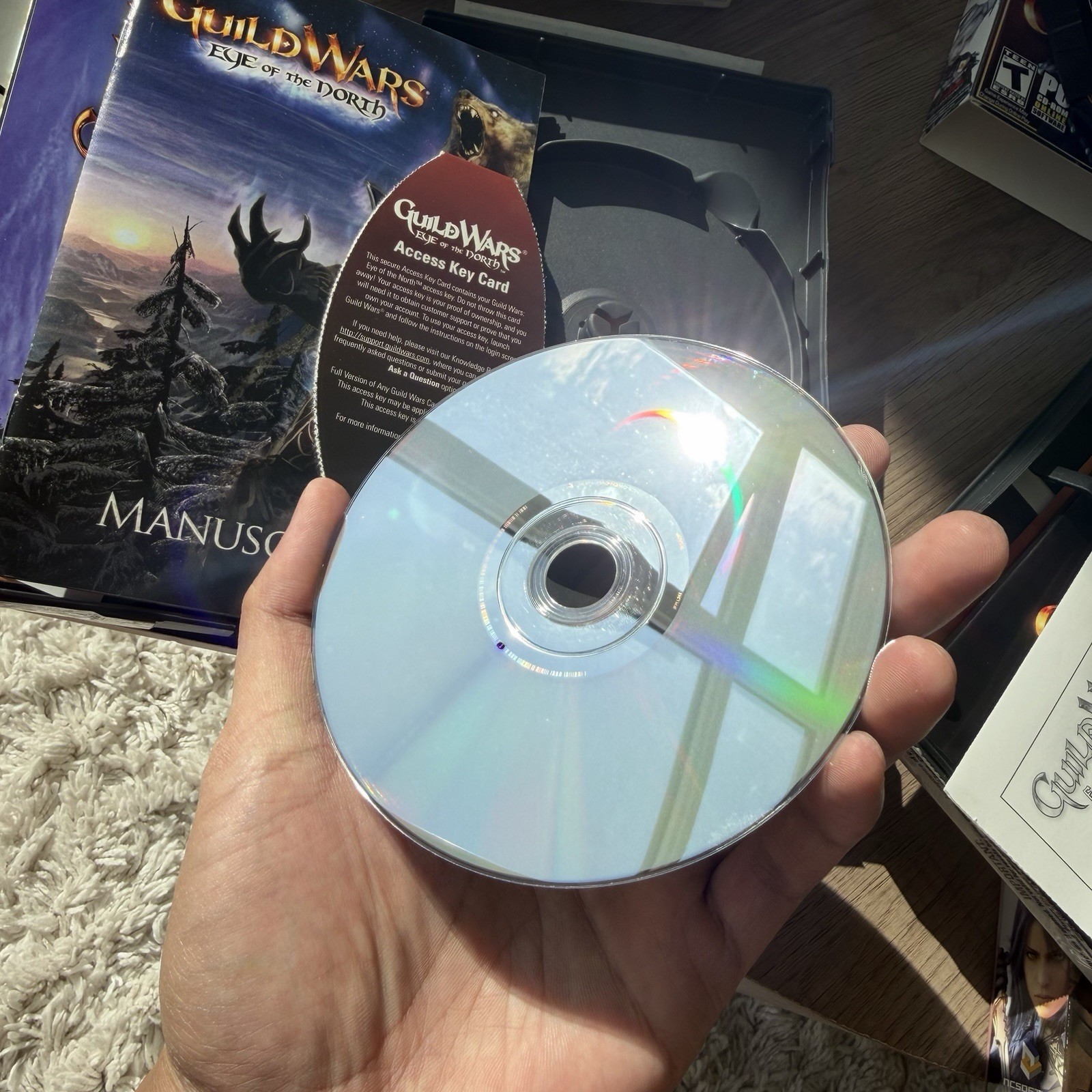 4 Guild Wars PC CD-ROM DVD Factions Eye Of The North Expansion ~ Lot