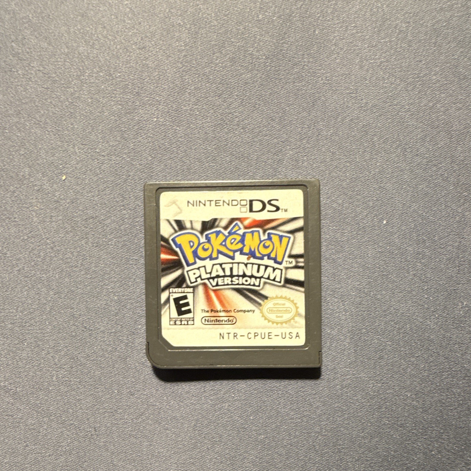 Nintendo DS/3DS Pokémon Game Cartridge Lot: Platinum, HeartGold, Black, X